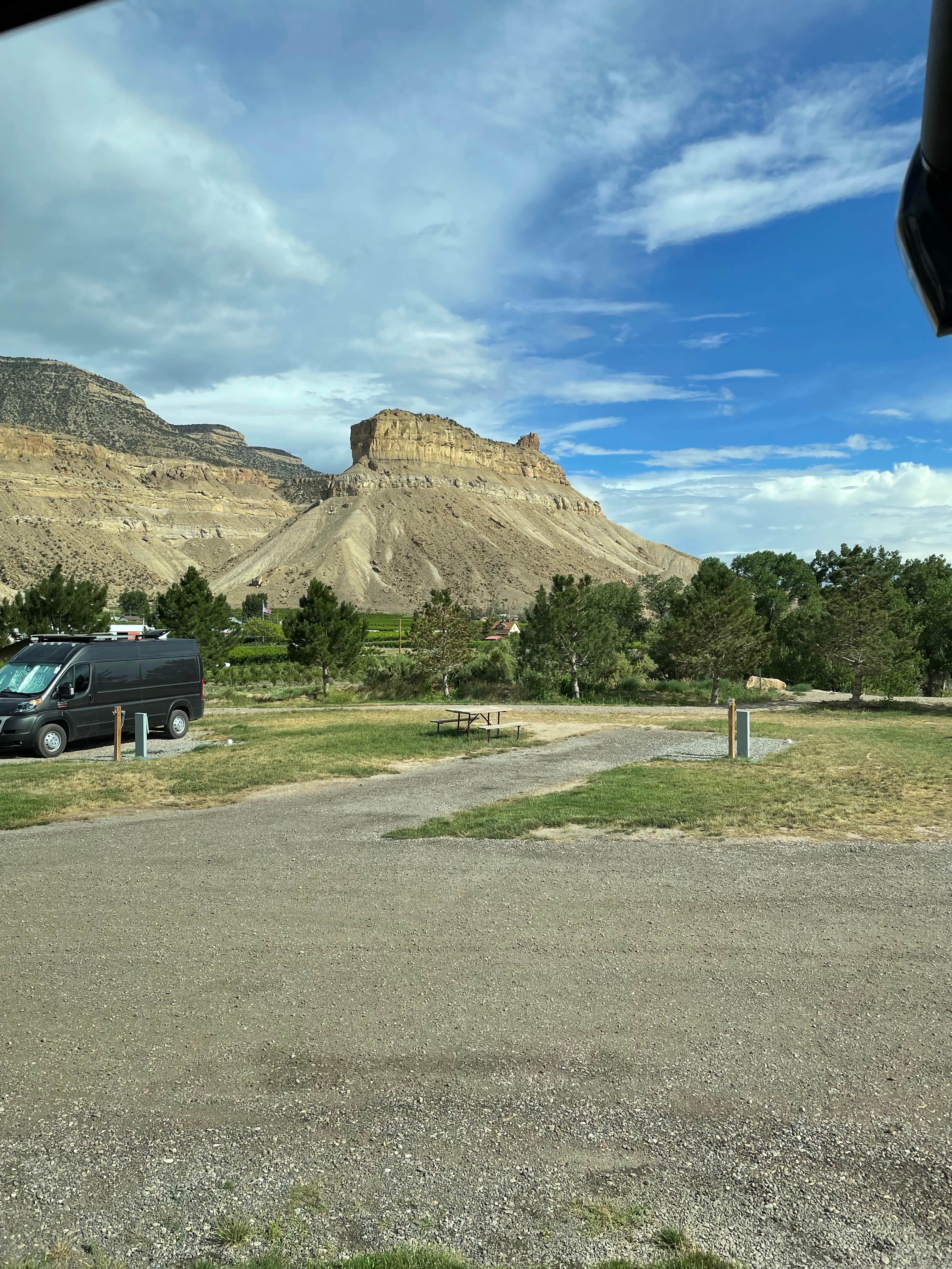 Melinda's photo of rv camping at Palisade Basecamp RV Resort near Lazear, CO