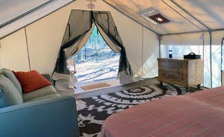 Amy B.'s photo at Glamp Frogmore near Warwick, RI