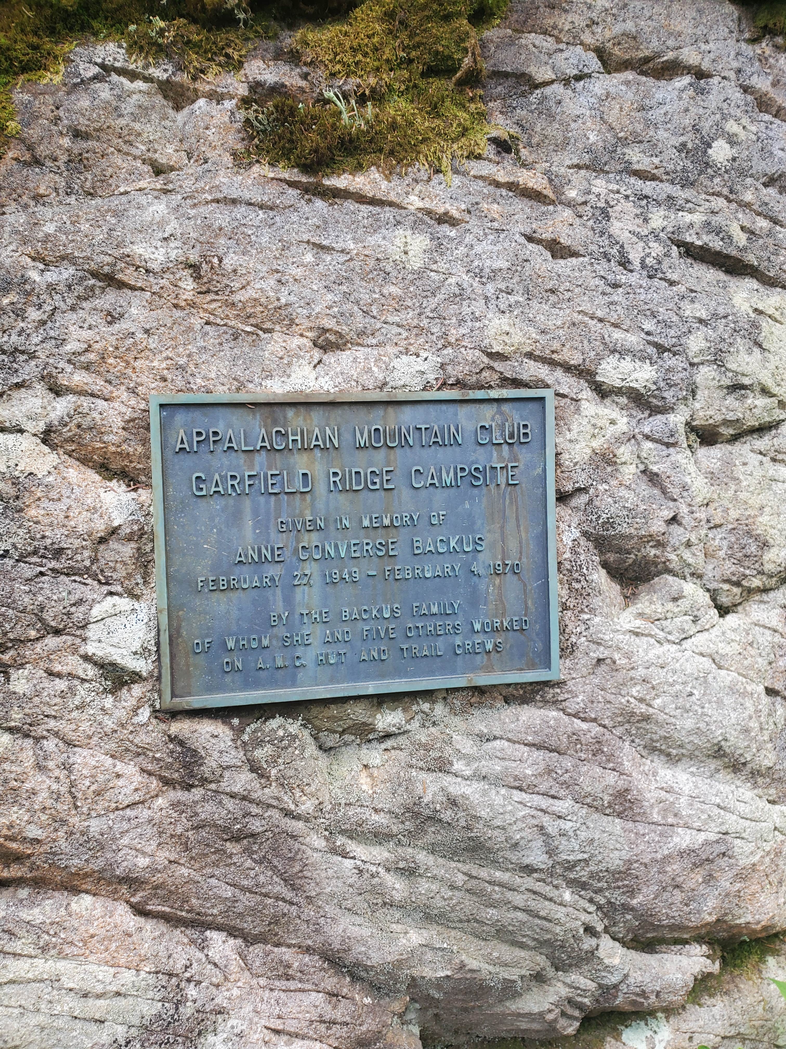 Camping near Kinsman Pond Shelter: Garfield Ridge Campsite and Shelter — Appalachian National Scenic Trail, Deerfield, New Hampshire