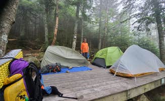Raj T.'s photo of tent camping at Liberty Springs Tentsite AMC near Hartford, VT