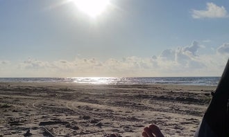 Camping near Toes in the Water: Bryan Beach, Freeport, Texas