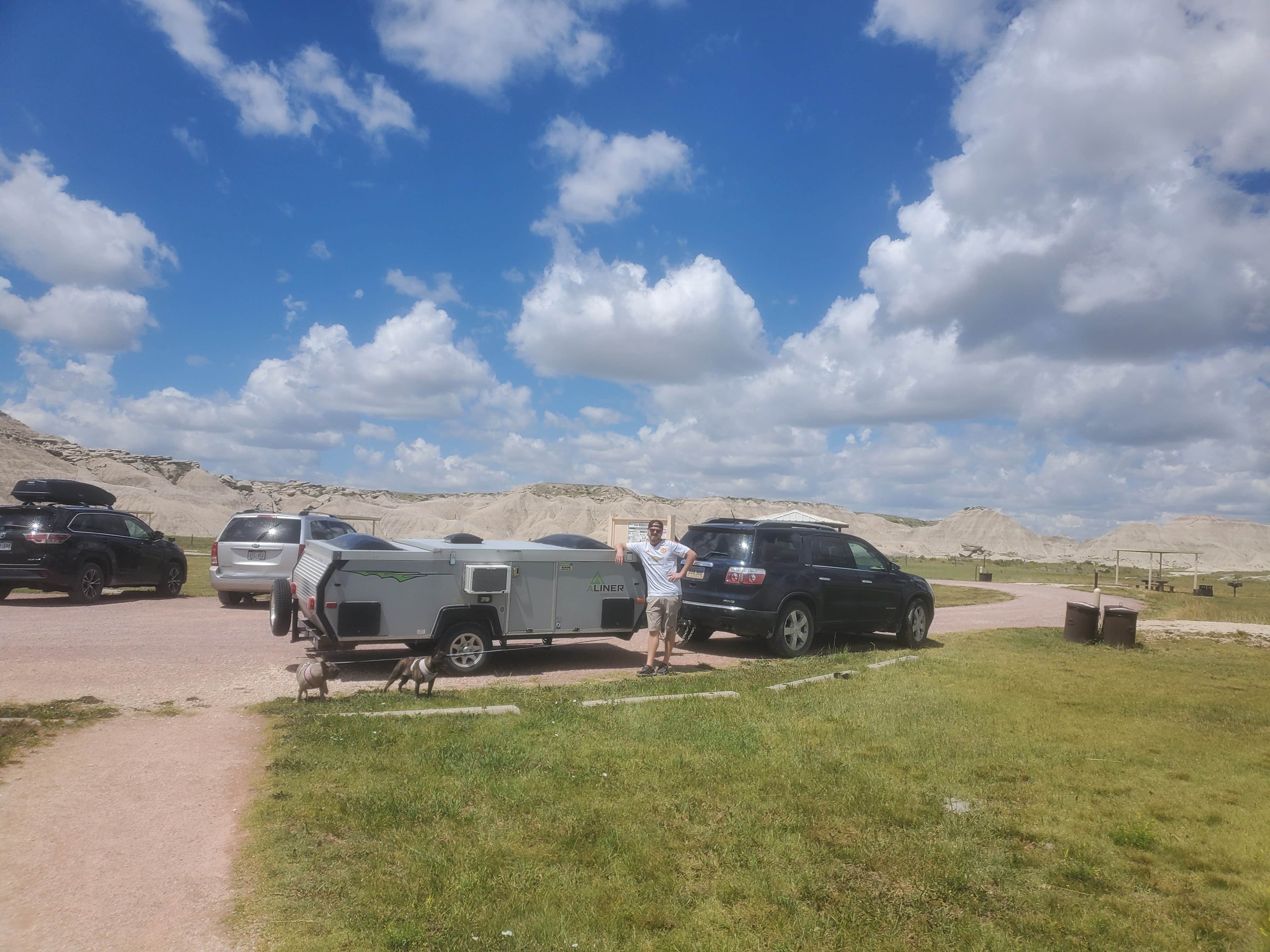 Ashley N.'s photo of rv camping at Toadstool (Ne) Nebraska Nf — Nebraska National Forests And Grasslands near Crawford, NE