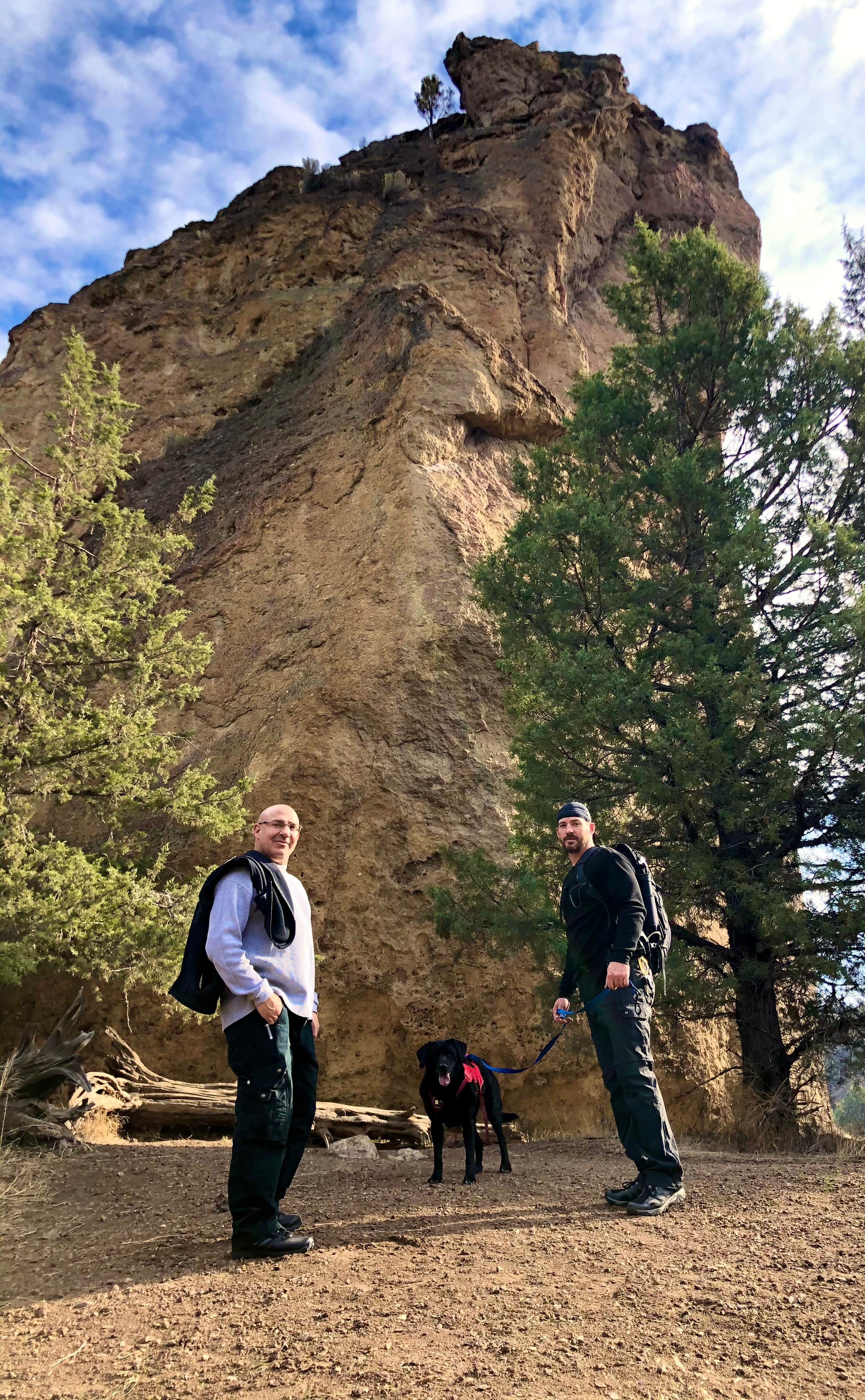 Angie R.'s photo of camping with pets at Smith Rock State Park Campground near Central Oregon
