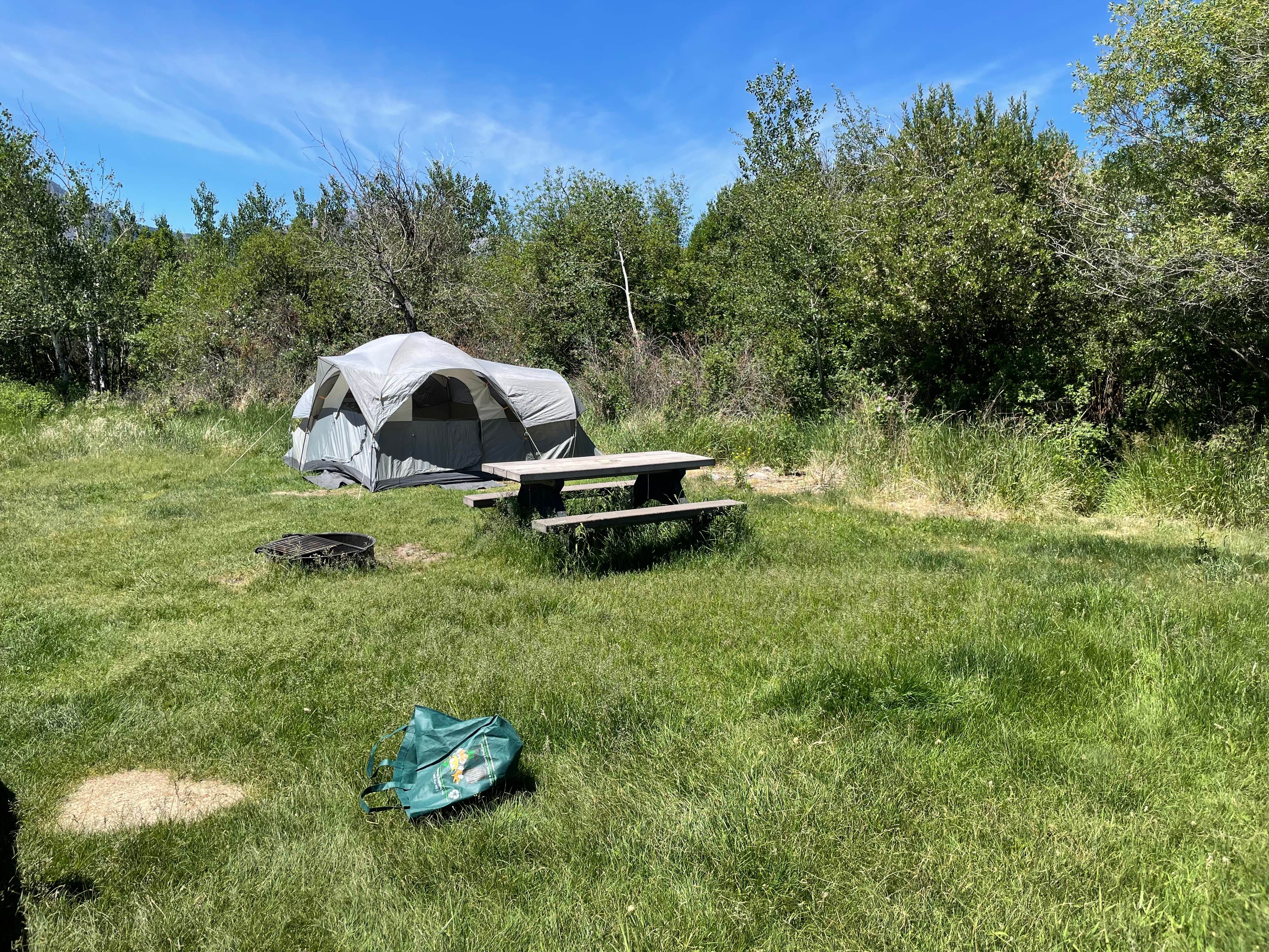 Camper-submitted photo at Eagle Creek Campground near Yellowstone National Park