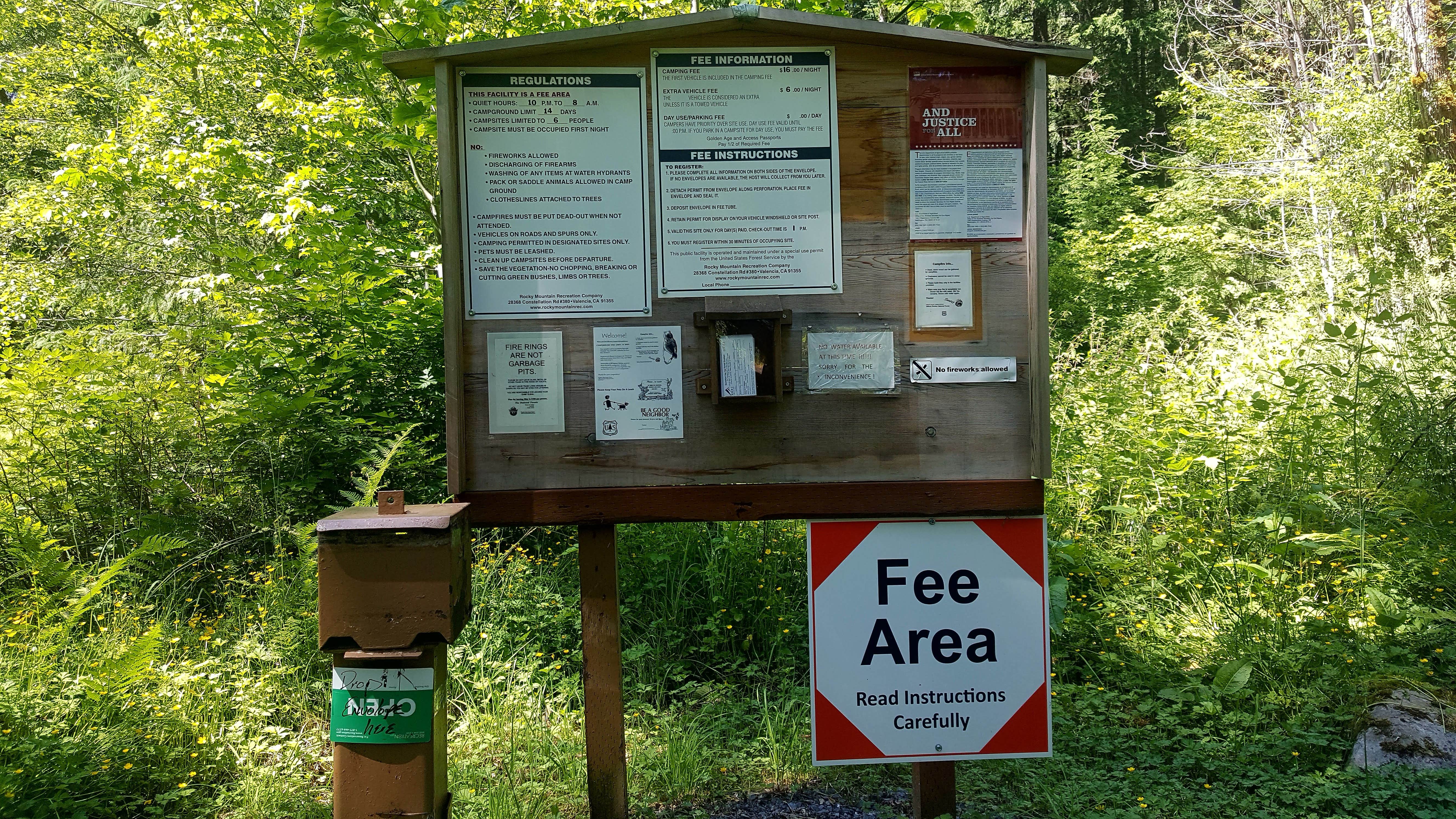 Camper submitted image from Blue Lake Creek Campground - Gifford Pinchot Nf (WA) - 4