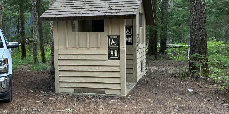 Camper submitted image from Crest Camp Trailhead Campground