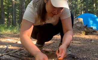 Audrey M.'s photo at Crest Camp Trailhead Campground near Trout Lake, WA