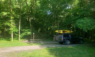 Camping near Grandview Sandbar Campground — New River Gorge National Park and Preserve: Army Camp — New River Gorge National Park and Preserve, Prince, West Virginia