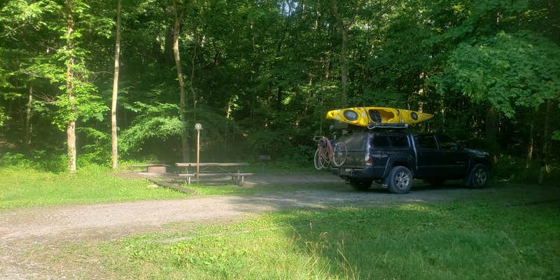 Camper submitted image from Army Camp — New River Gorge National Park and Preserve