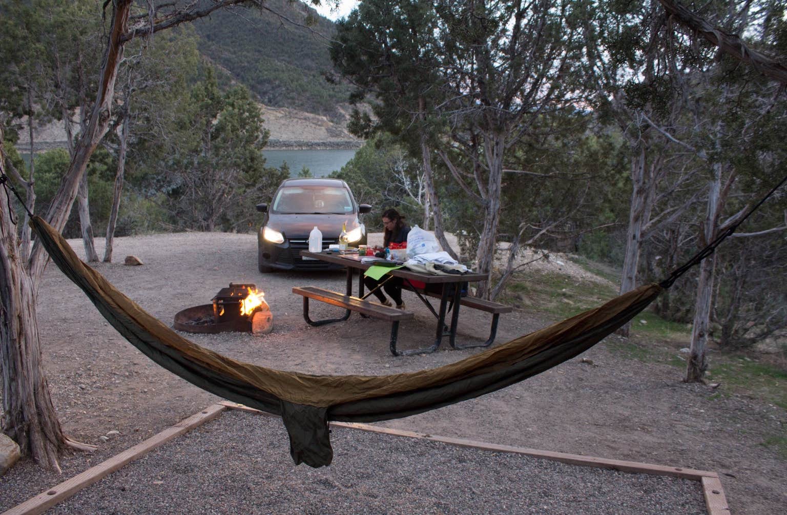 Camper submitted image from Rifle Gap State Park Campground - 3