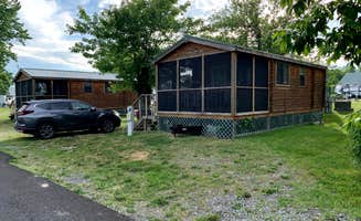 Laure D.'s photo of a cabin at Sun Outdoors Association Island near Altmar, NY