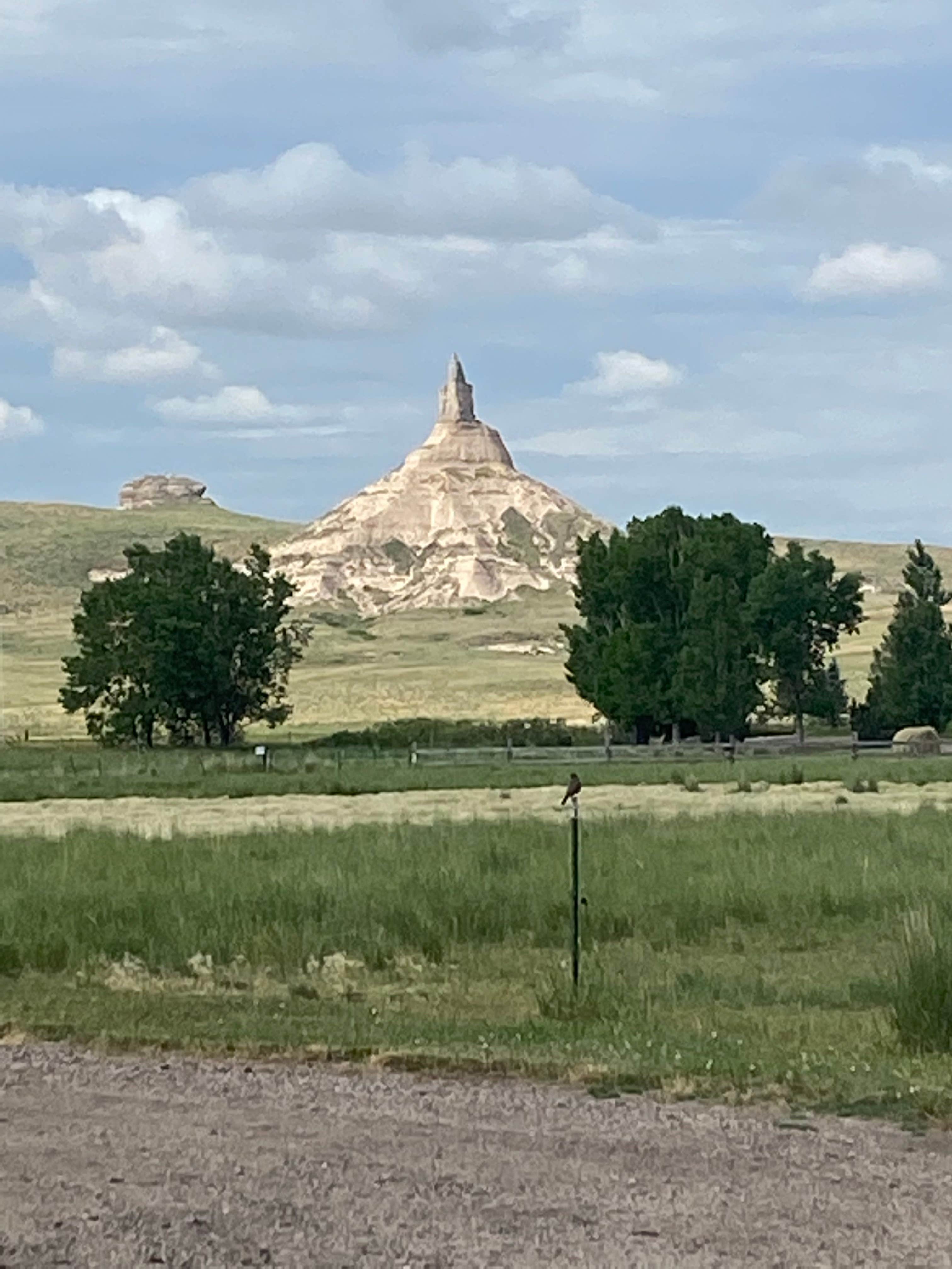 Camper-submitted photo at Chimney Rock Pioneer Crossing near Bayard, NE
