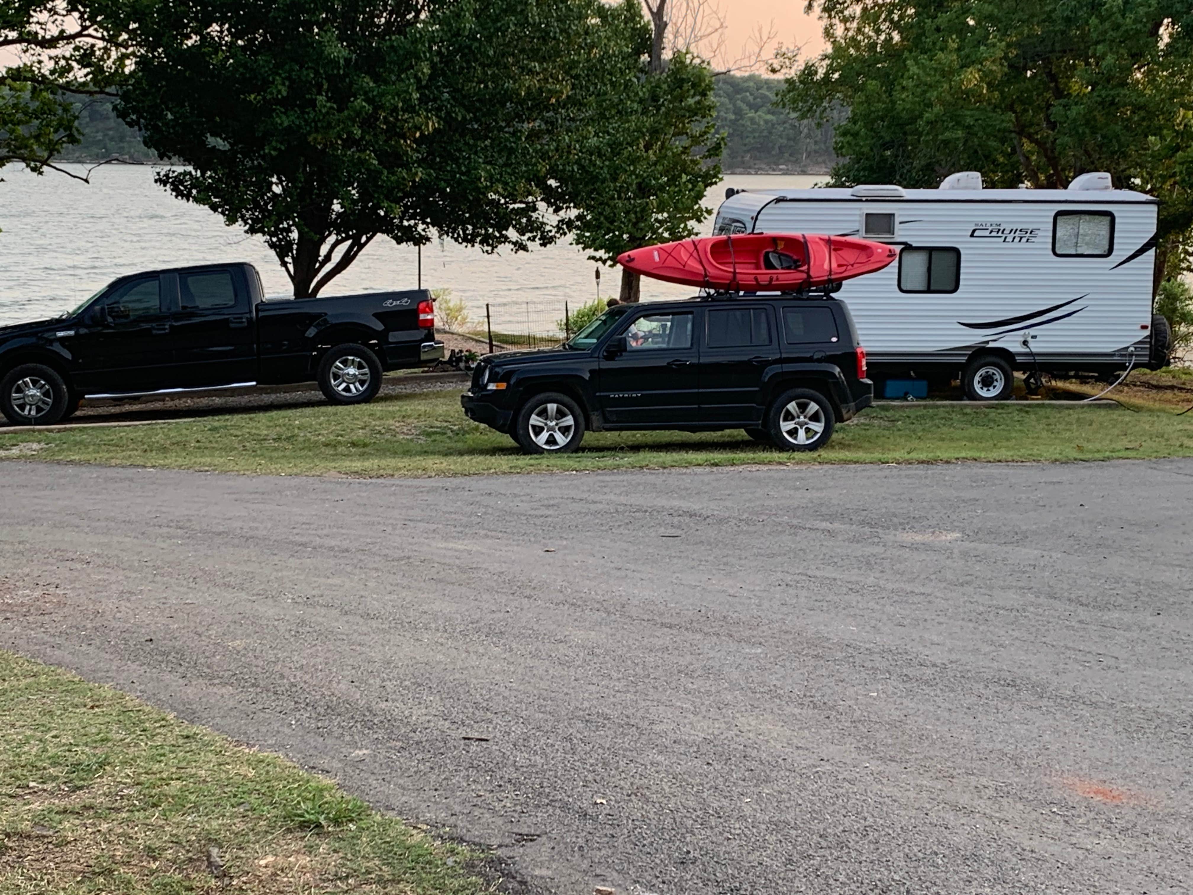 Camper-submitted photo at Cookson Bend near Bunch, OK