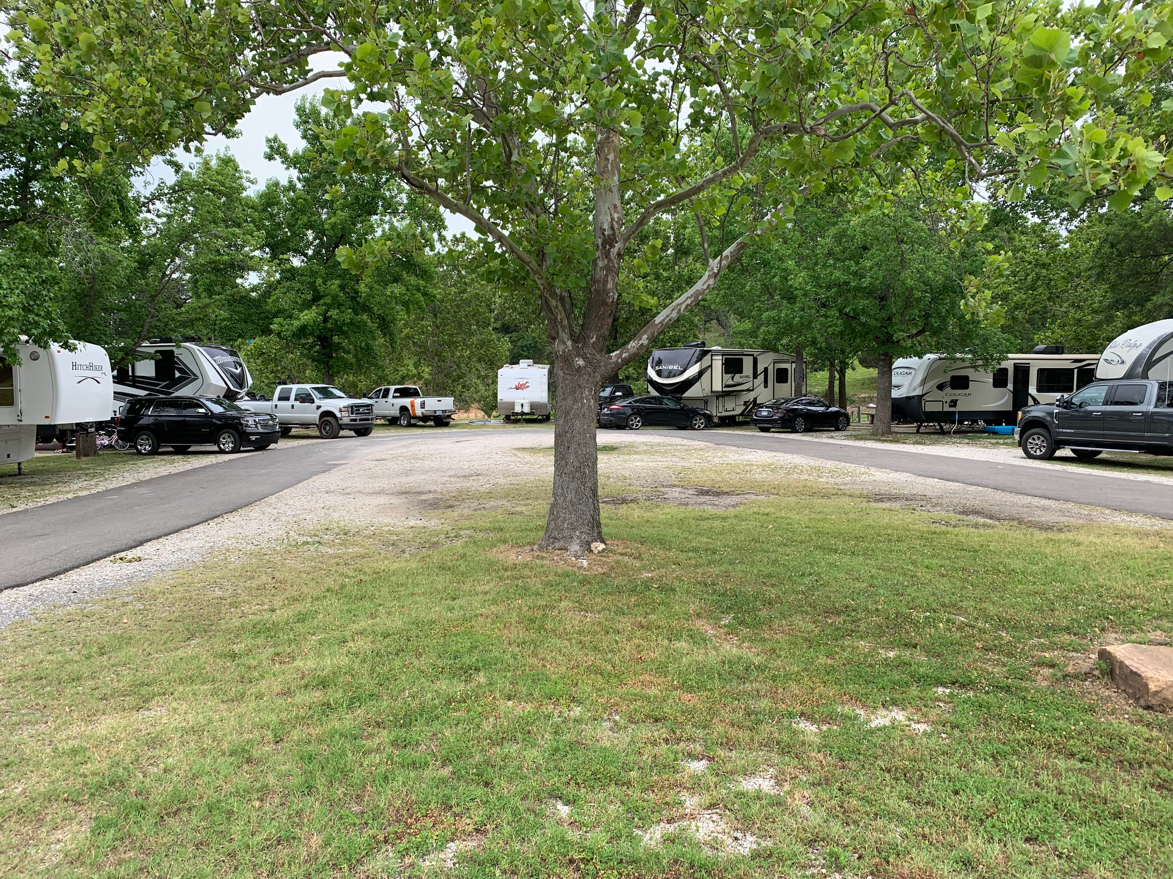 Camper-submitted photo at Cookson Bend near Bunch, OK