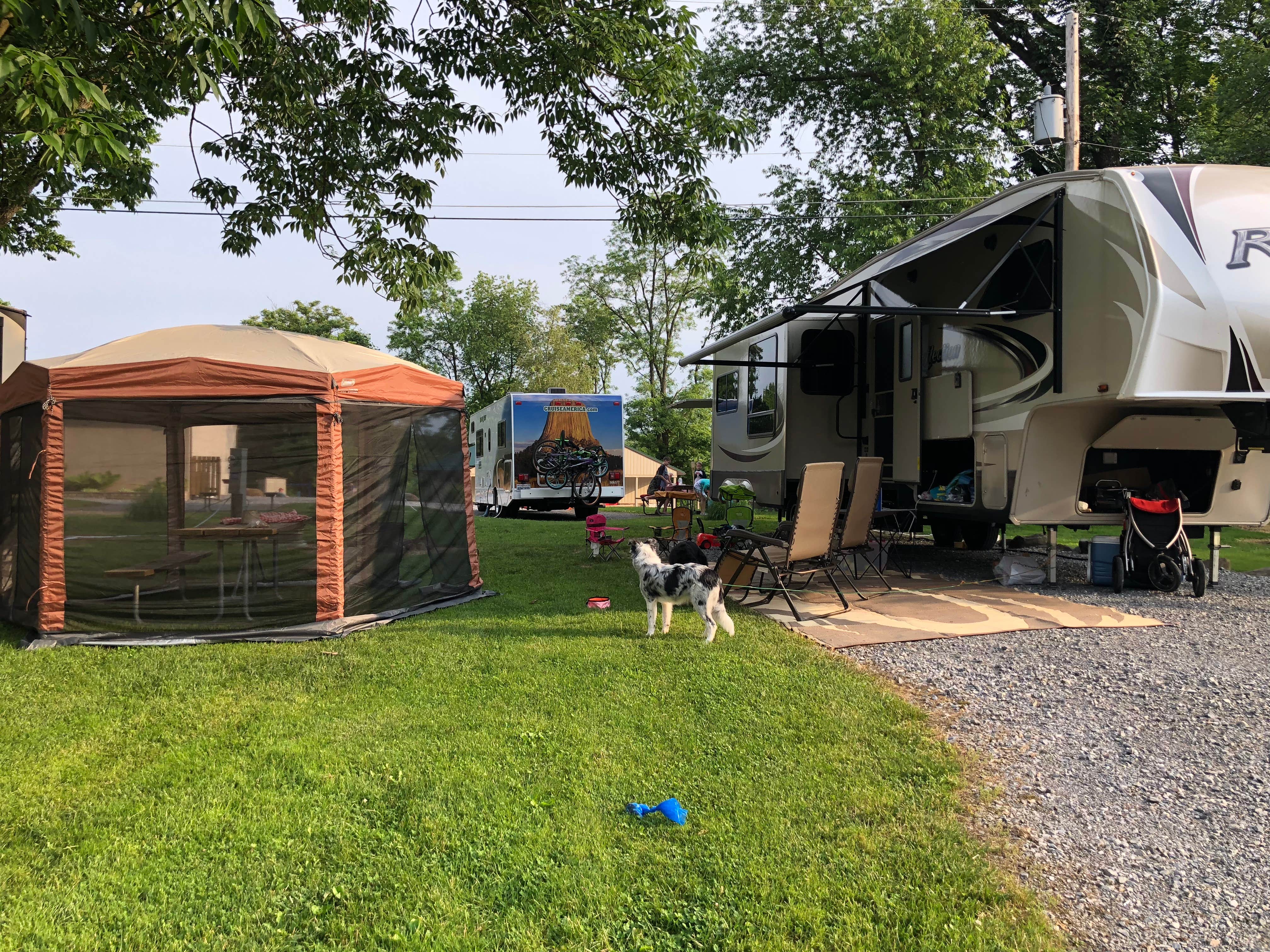 Regina C.'s photo of rv camping at Elizabethtown-Hershey KOA near Lititz, PA