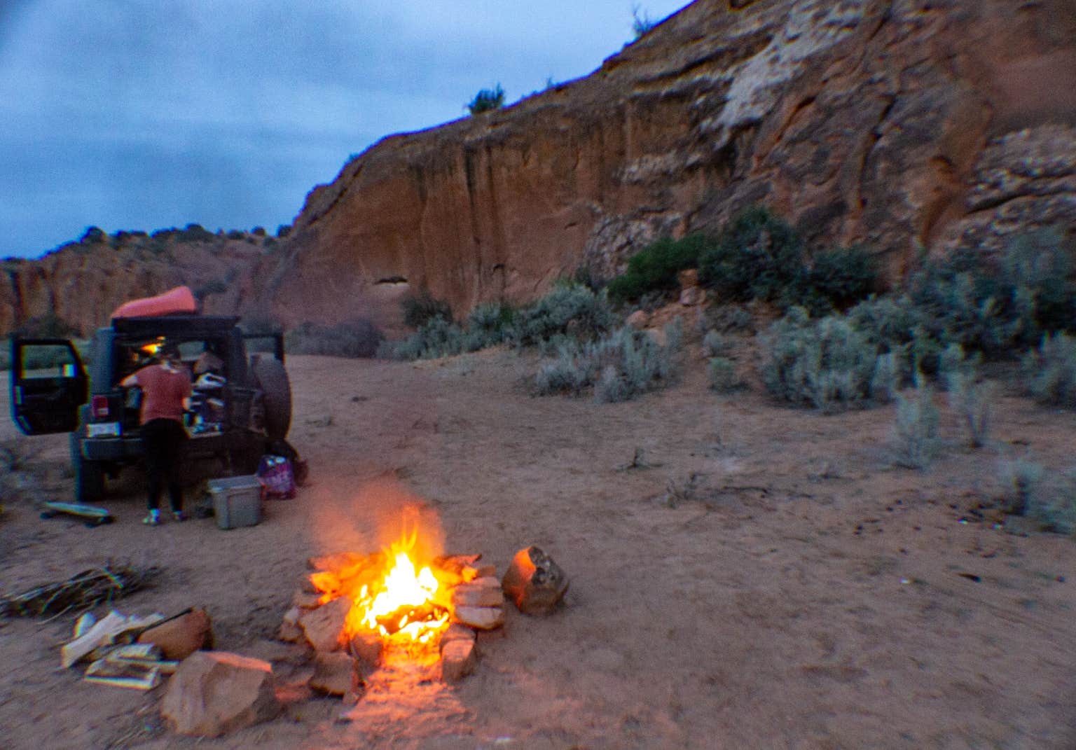 Camping near Dispersed Campsite on Egypt Trailhead Road: Harris Wash Dispersed, Escalante, Utah