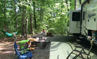 Regina C.'s photo of rv camping at Tuckahoe State Park Campground near Greensboro, MD