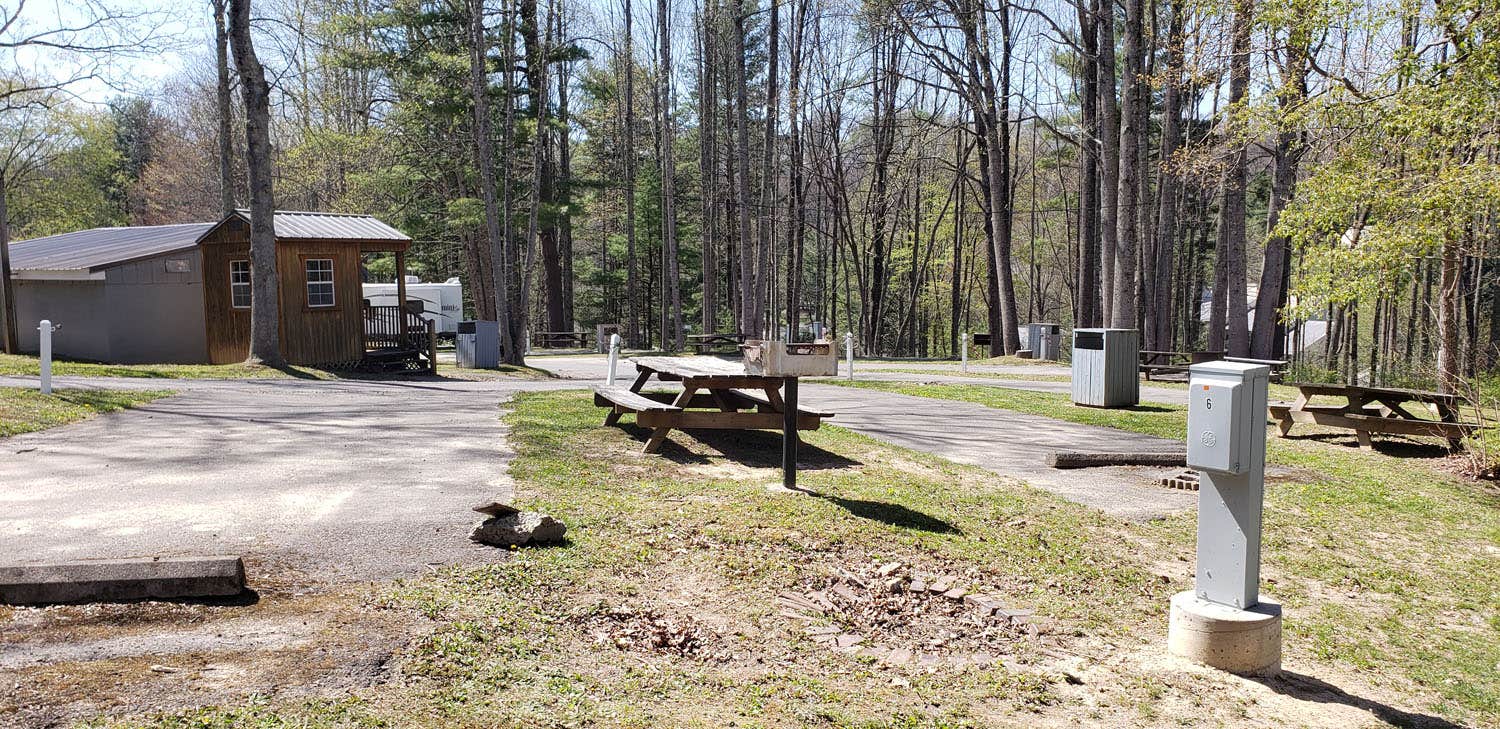 Camper submitted image from Beckley Exhibition Coal Mine Campground - 1