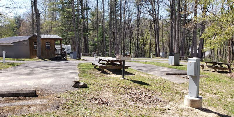 Camper submitted image from Beckley Exhibition Coal Mine Campground