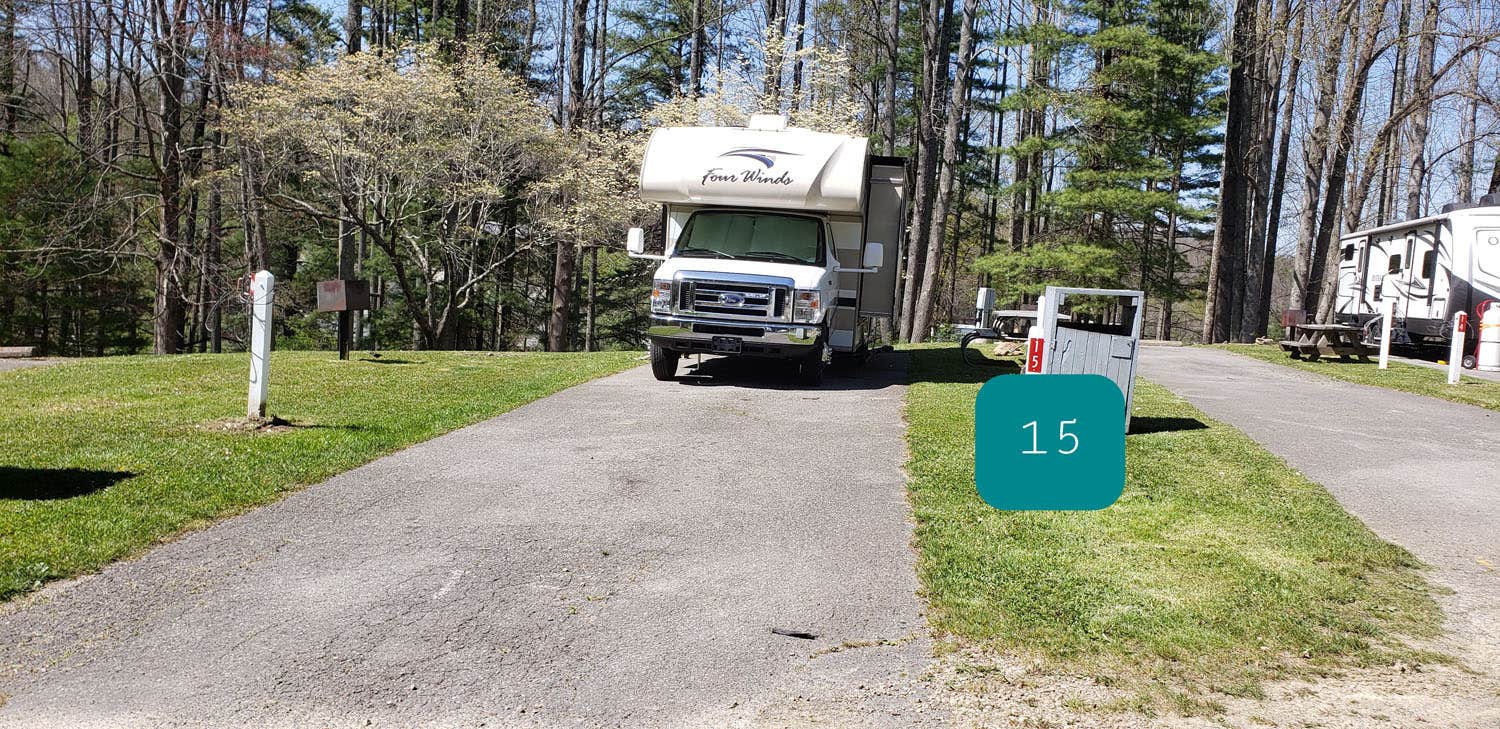 Camper submitted image from Beckley Exhibition Coal Mine Campground - 5