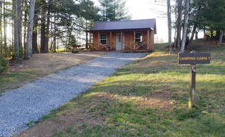 Jean C.'s photo of a cabin at Little Beaver State Park Campground near Scarbro, WV