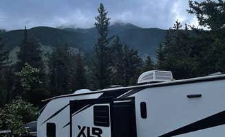 Danae P.'s photo of rv camping at Emerald Lake Campground near Silver Gate, MT