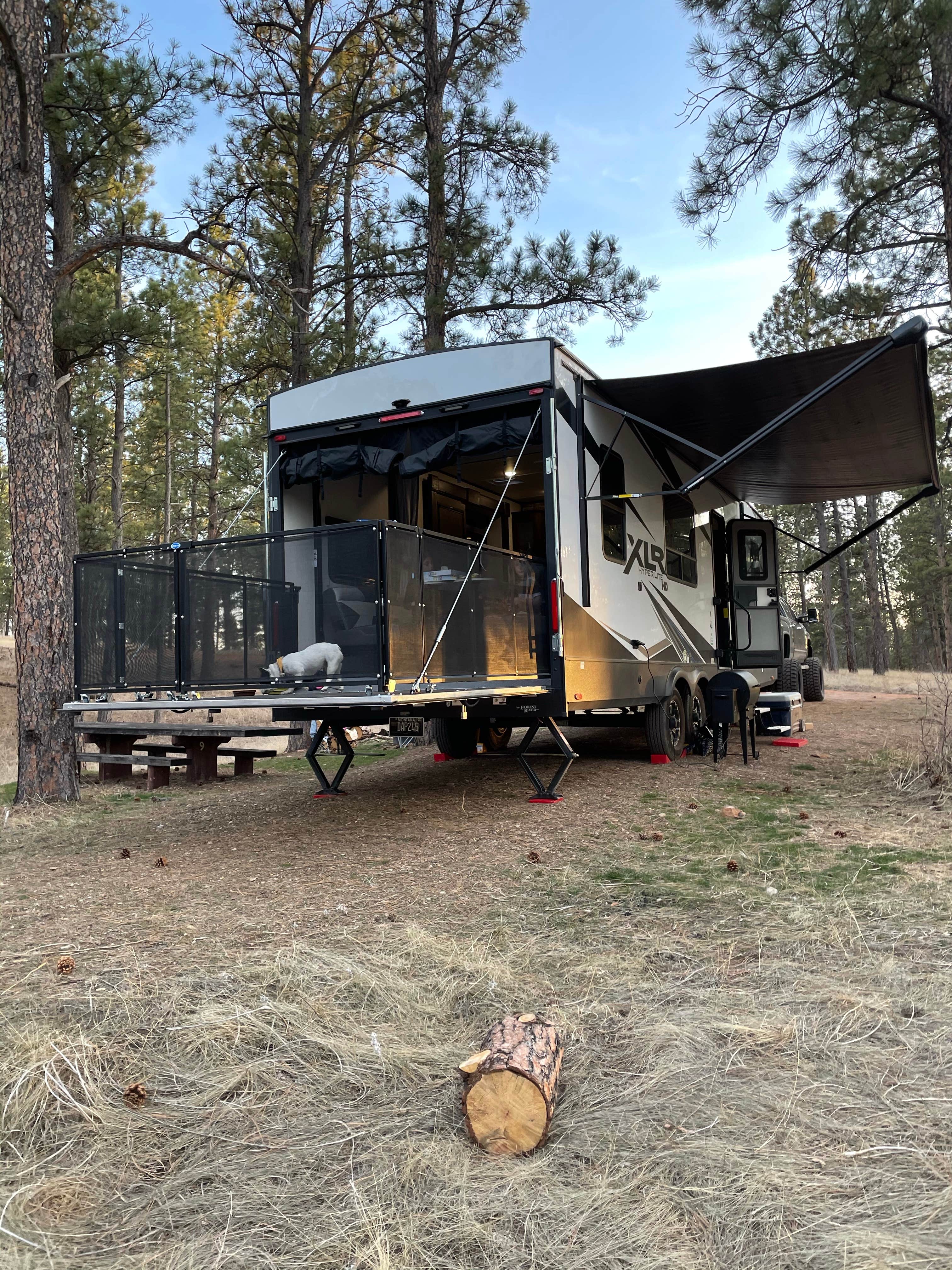 Danae P.'s photo of rv camping at Red Shale Campground & Geocache Site near Custer National Forest