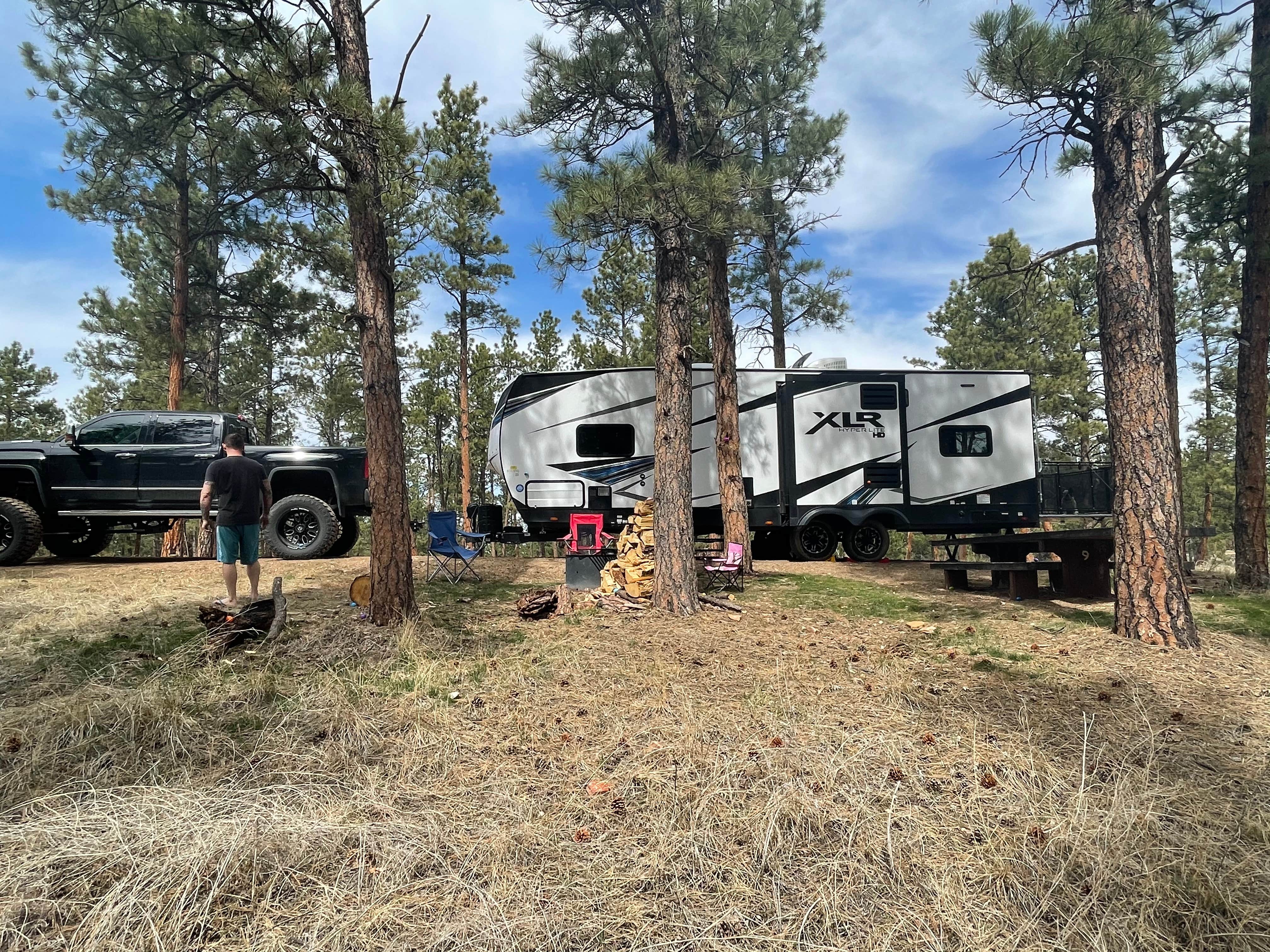 Danae P.'s photo of rv camping at Red Shale Campground & Geocache Site near Custer National Forest