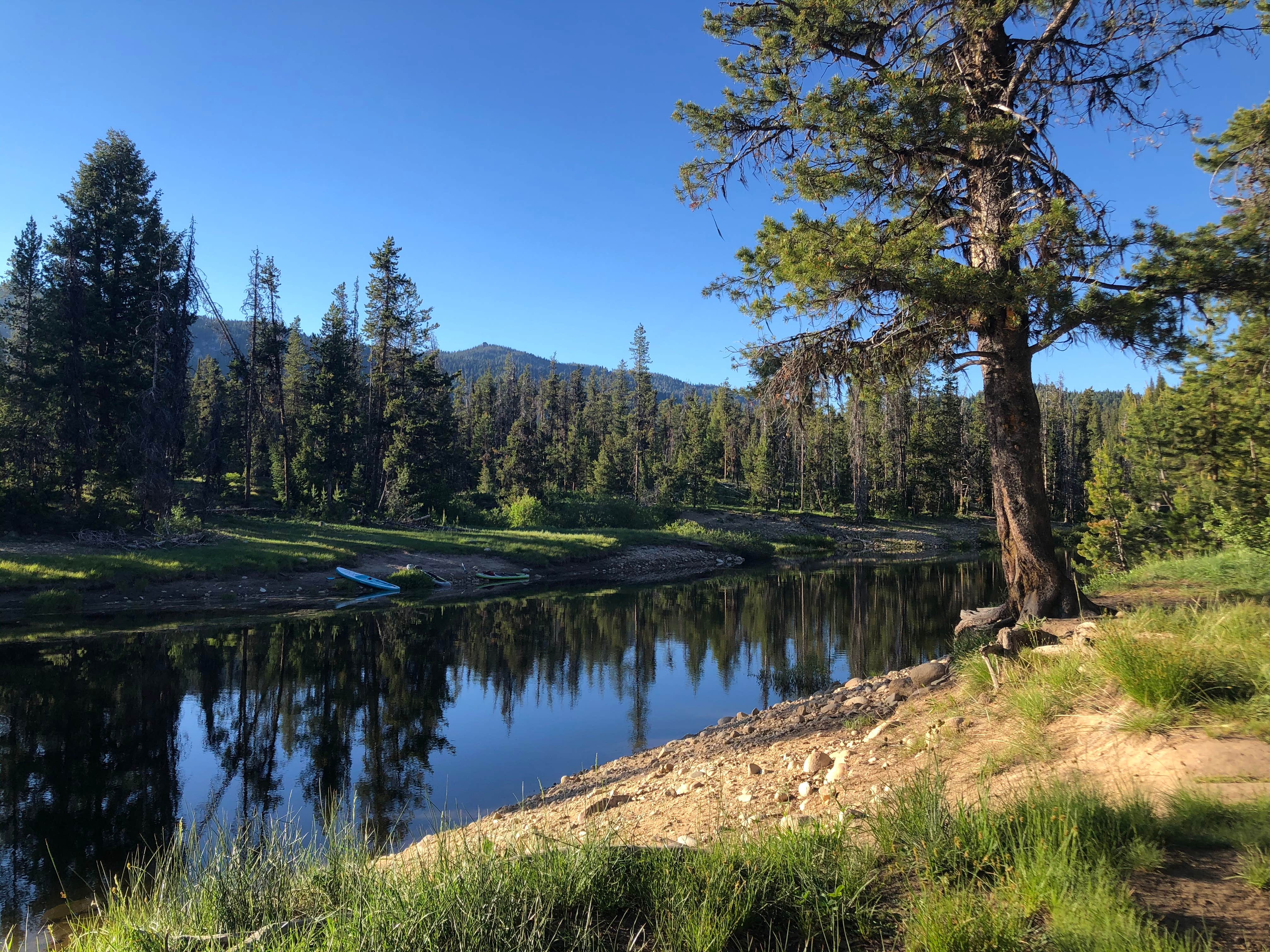 Camper-submitted photo at River Side (id - Boise) near Yellow Pine, ID
