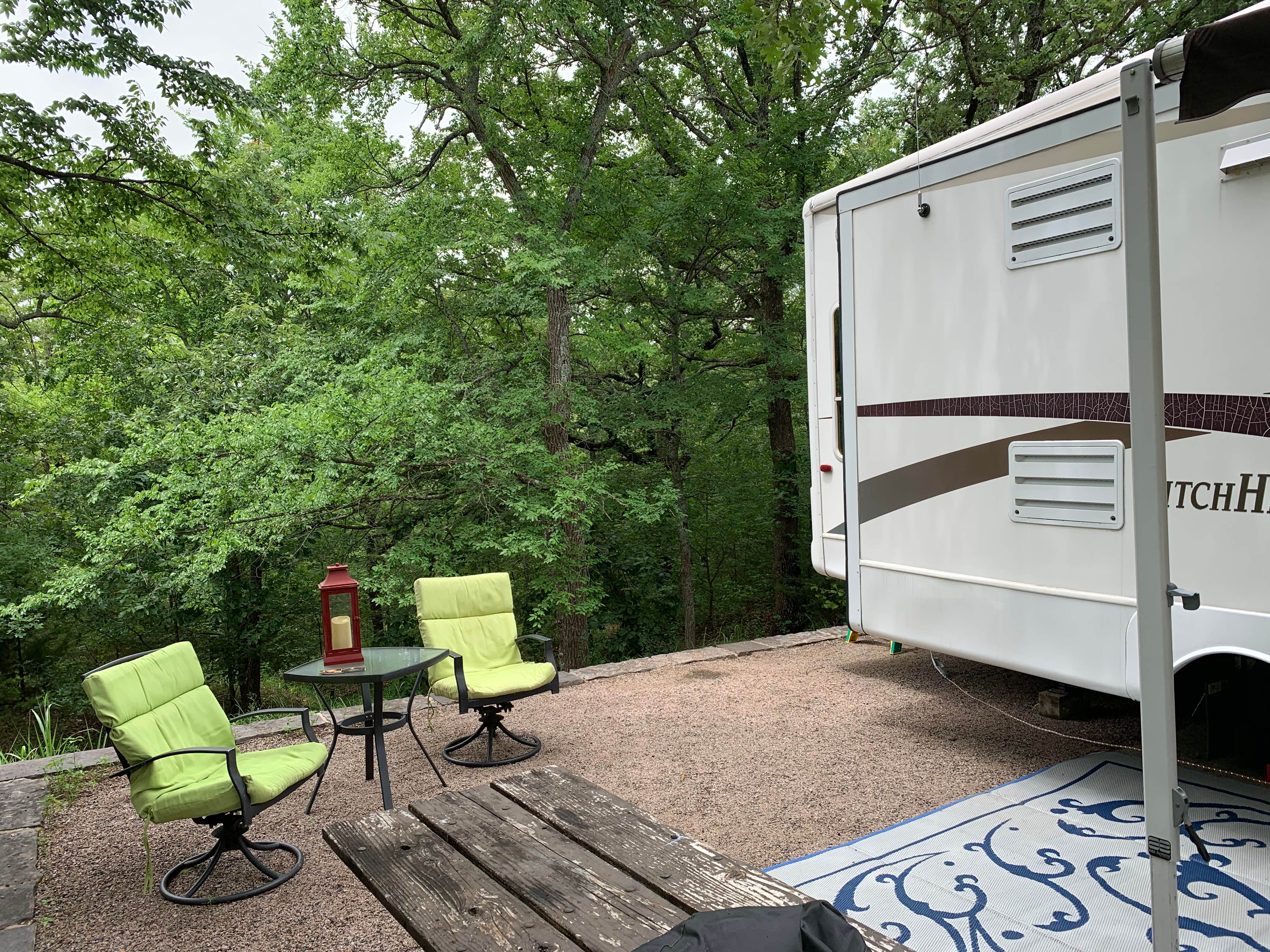Randy's photo of rv camping at The Point Campground — Chickasaw National Recreation Area near Pauls Valley, OK