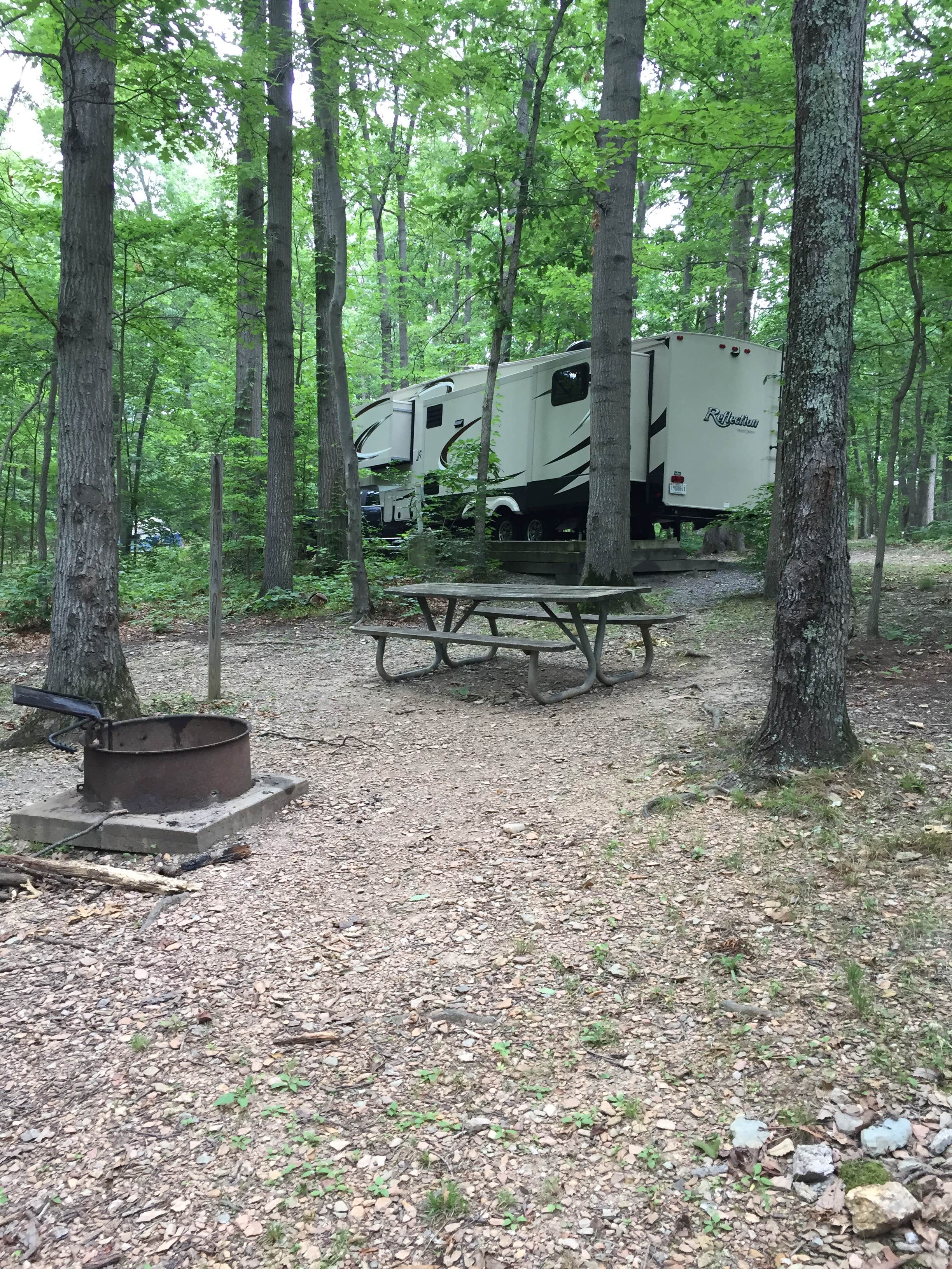 Camper-submitted photo at Little Bennett Campground near Great Falls, VA