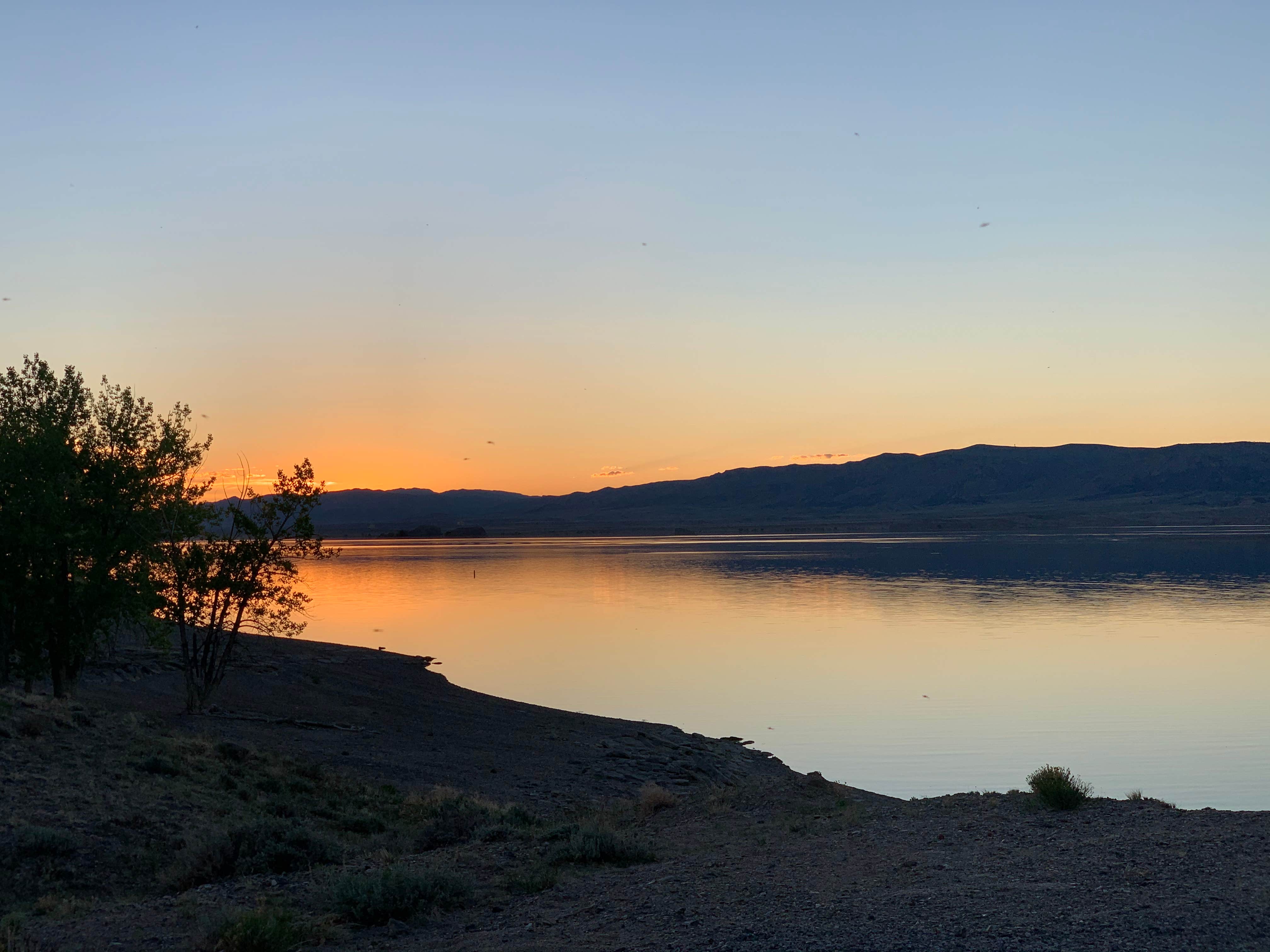 Camper-submitted photo at Tough Creek Campground — Boysen State Park near Lysite, WY