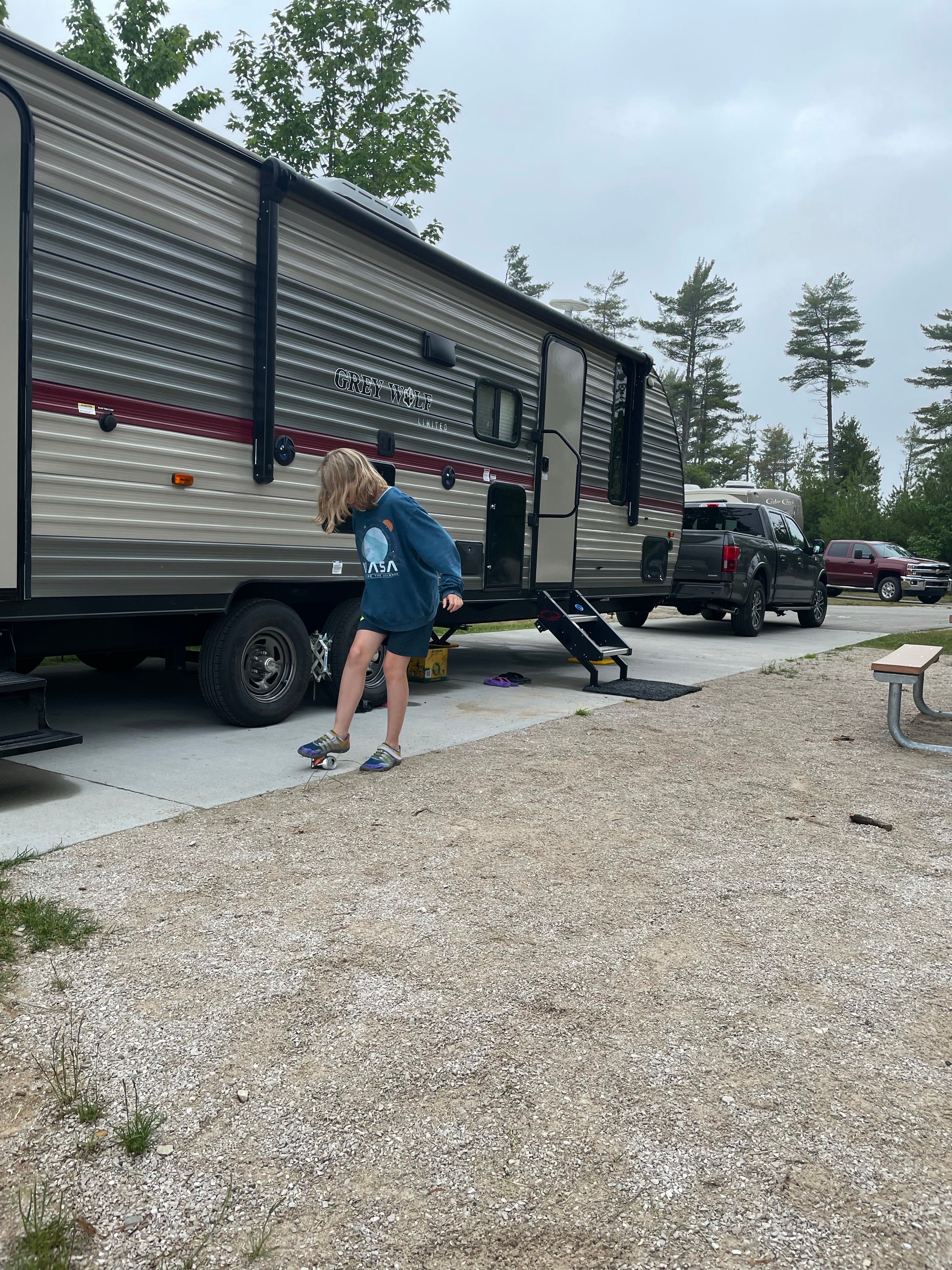 Camper submitted image from Manistique Lakeshore Campground - 4