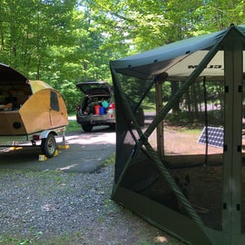 large campsite