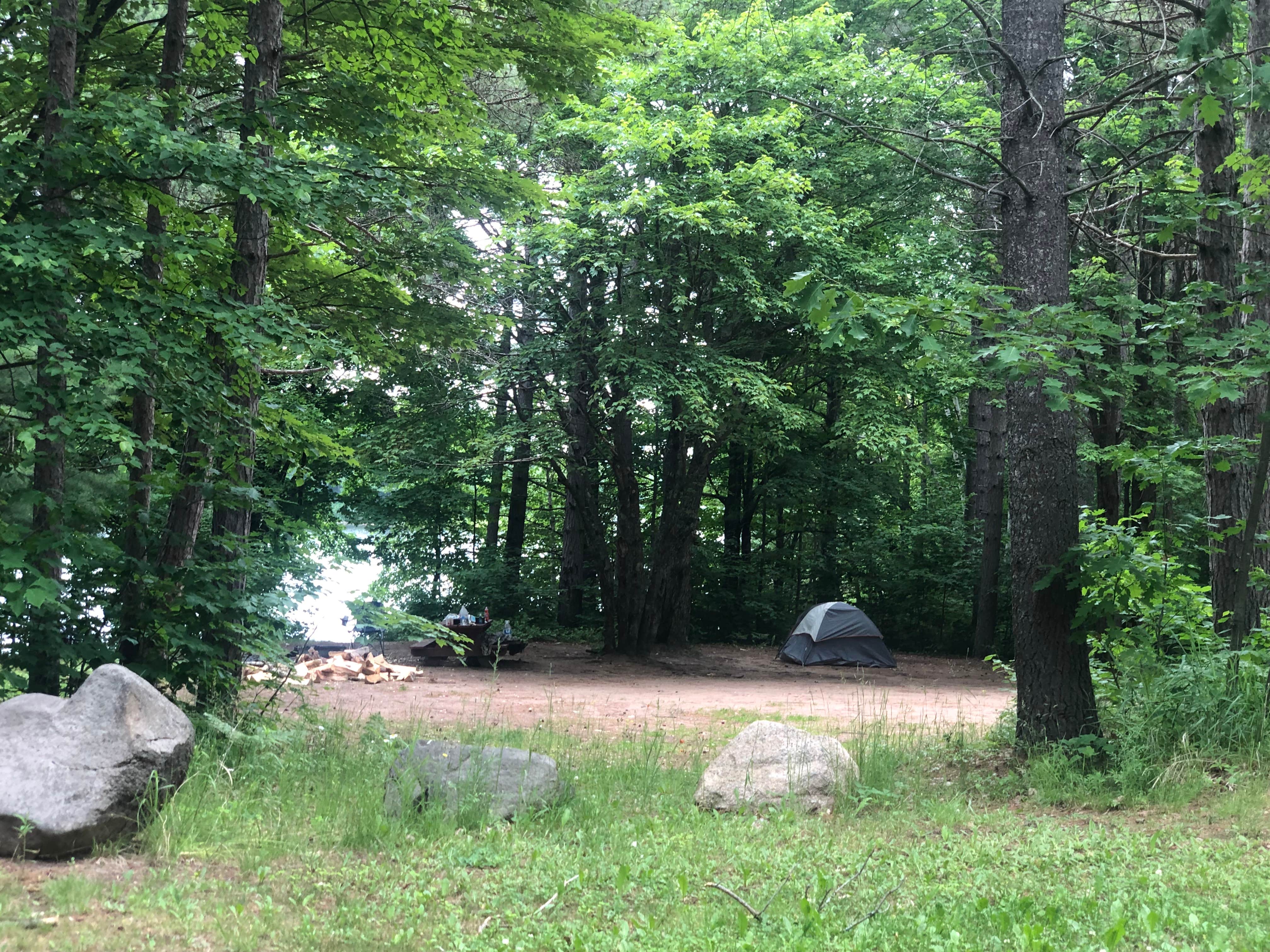Camper submitted image from Bond Falls Campground - 5