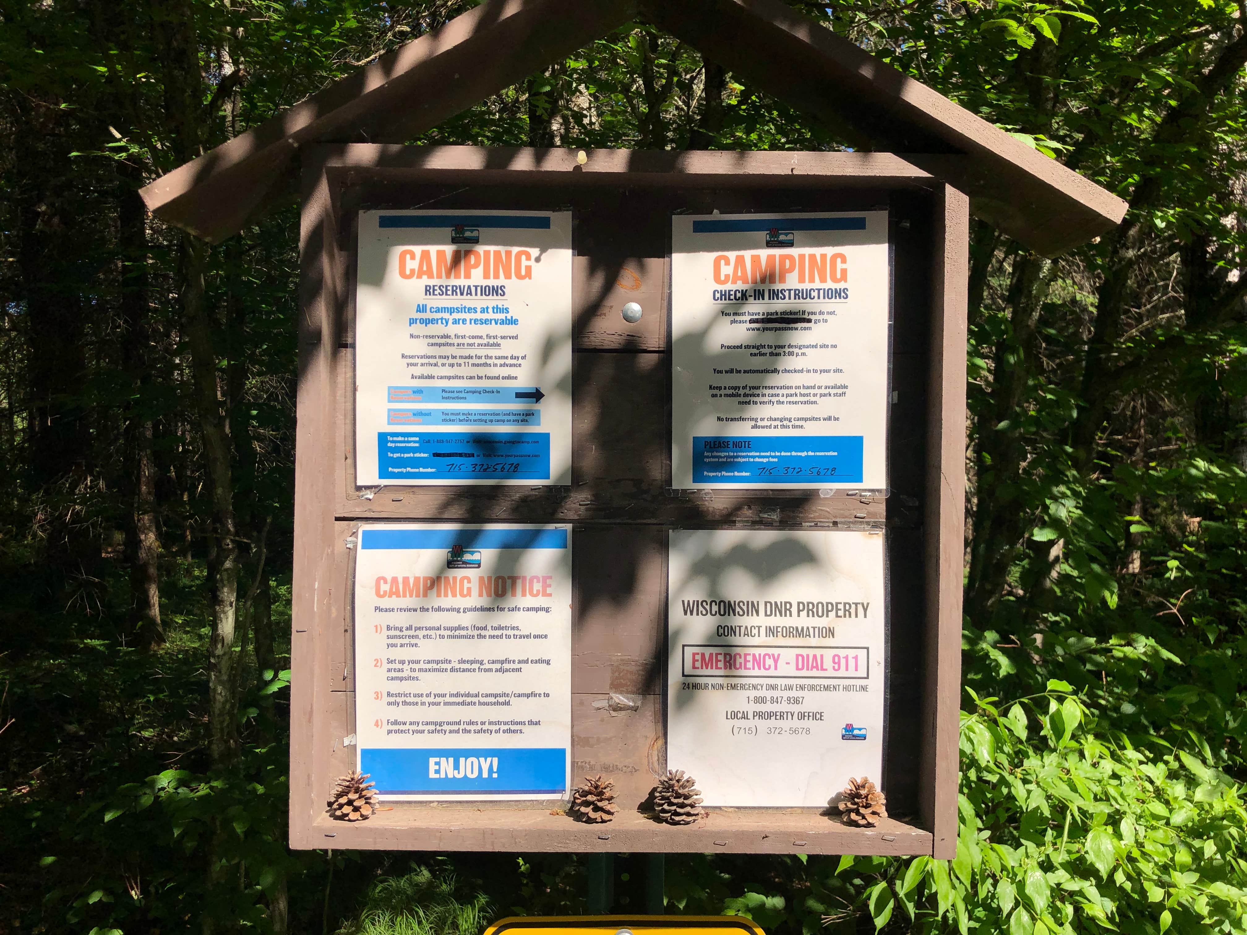 Boise Brule Campground — Brule River State Forest Brule, WI