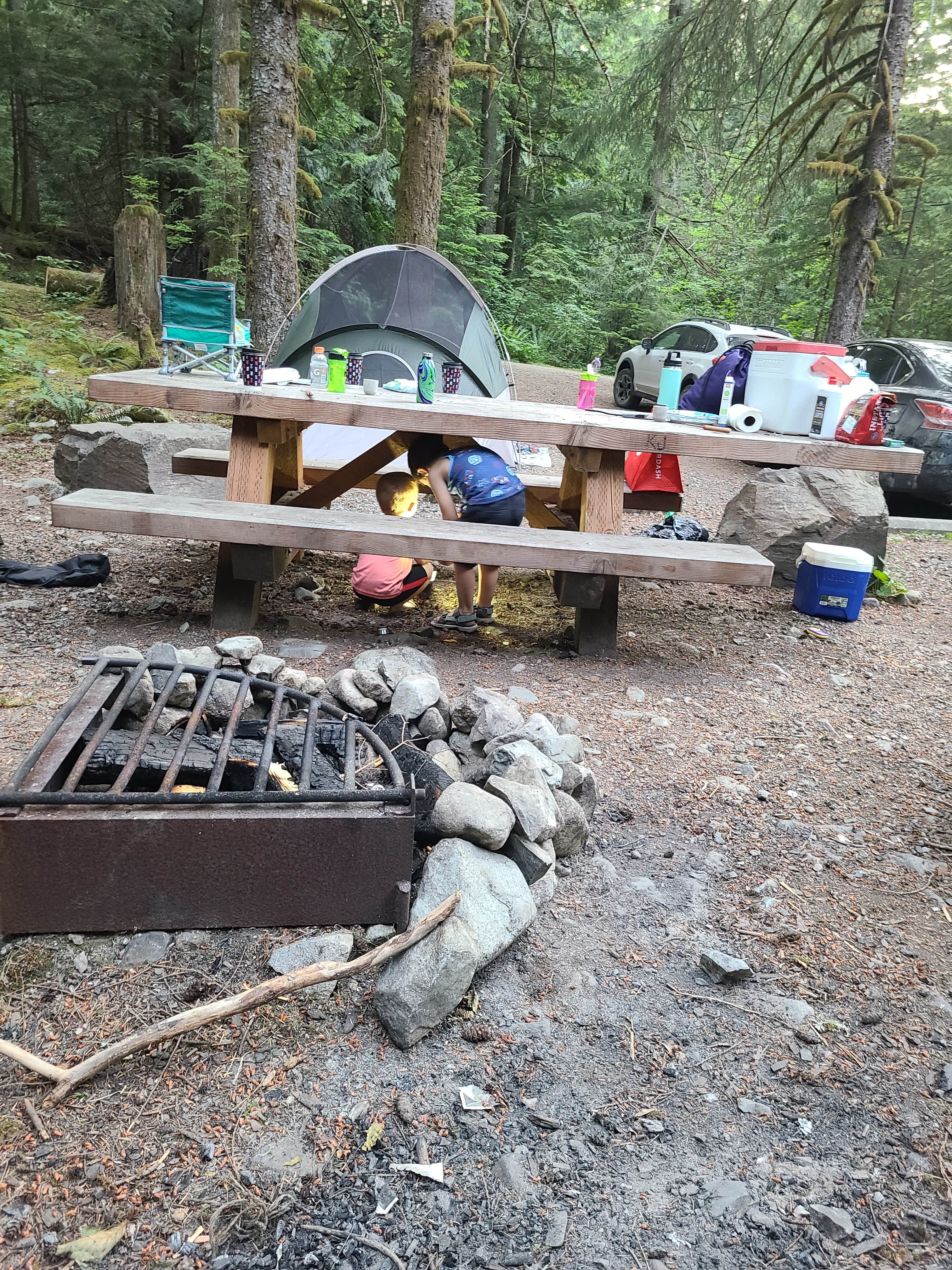 Jodi's photo at Tinkham Campground near North Bend, WA