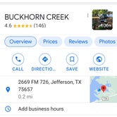 Review photo of Buckhorn Creek by Joan S., June 30, 2021