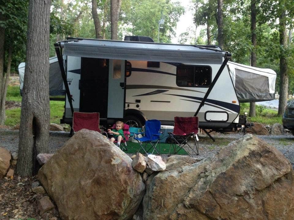 Regina C.'s photo of rv camping at Endless Caverns RV Resort & Cottages near Flint Hill, VA