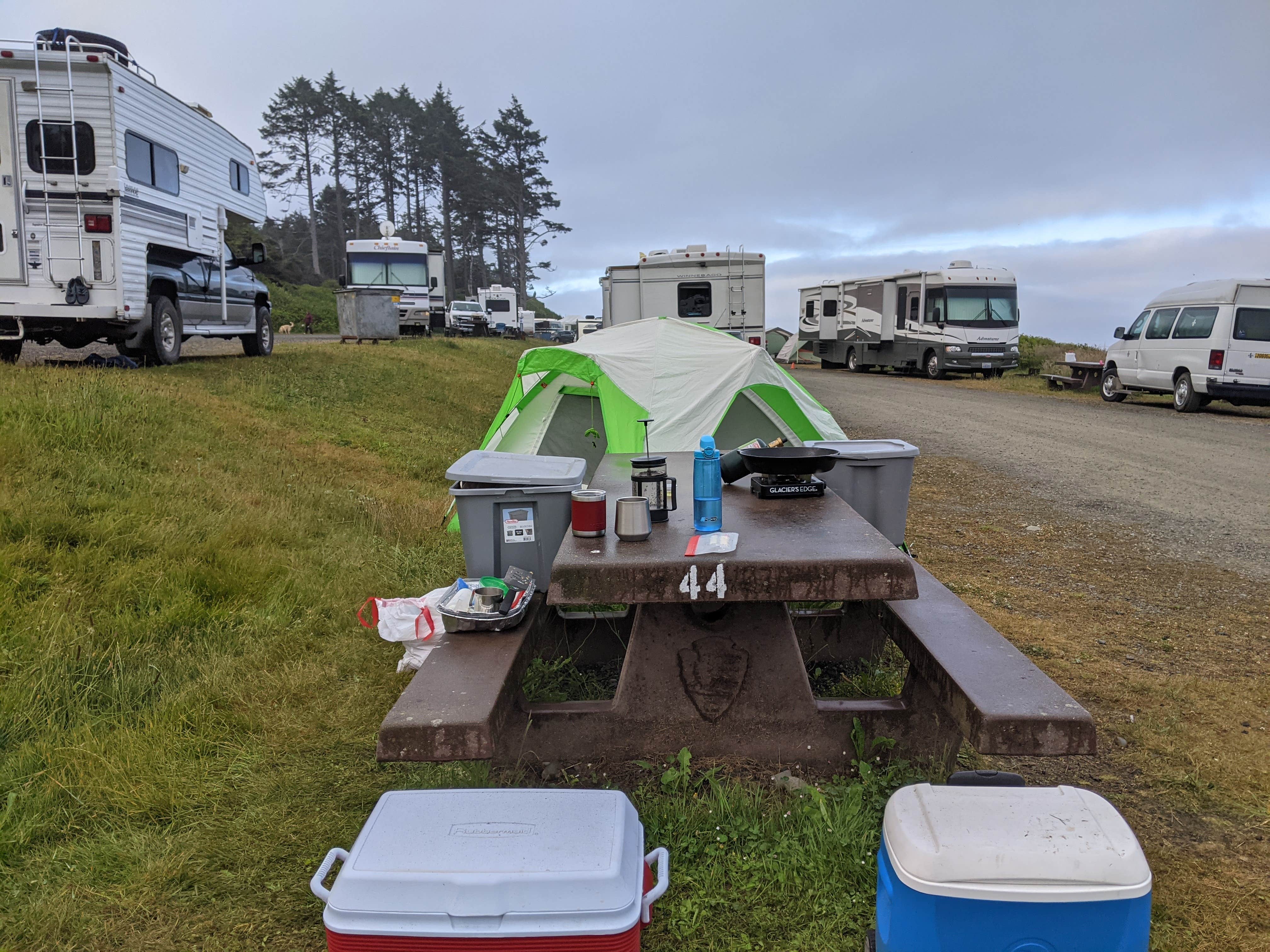 Kristina  C.'s photo at South Beach Campground — Olympic National Park near Taholah, WA