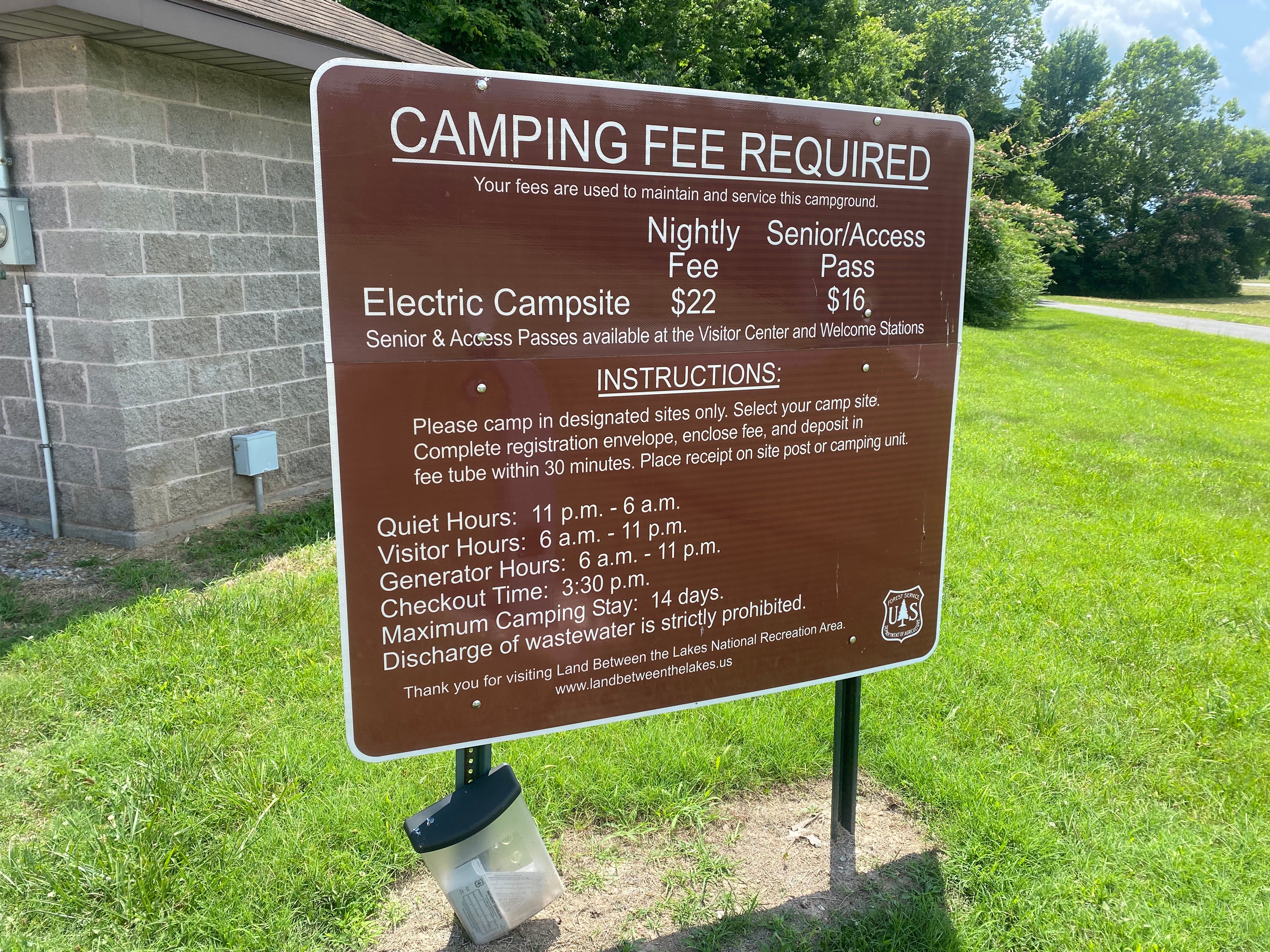 Camper submitted image from Fenton Self-Service Campground - 1