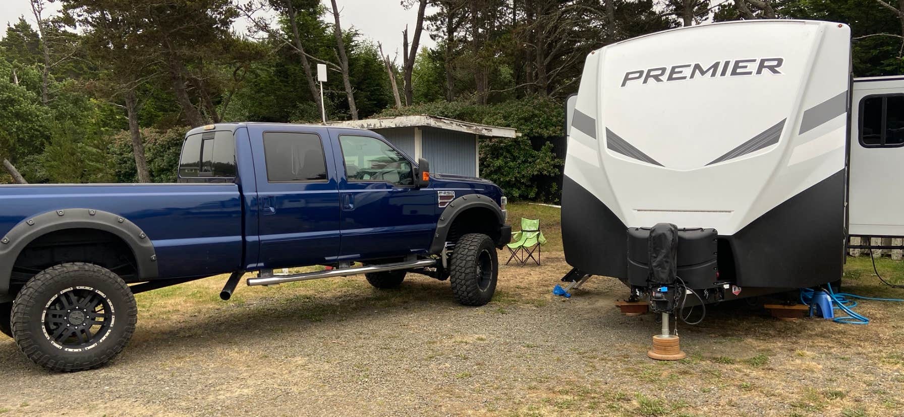 Danielle M.'s photo of rv camping at Cedar to Surf Campground near Naselle, WA