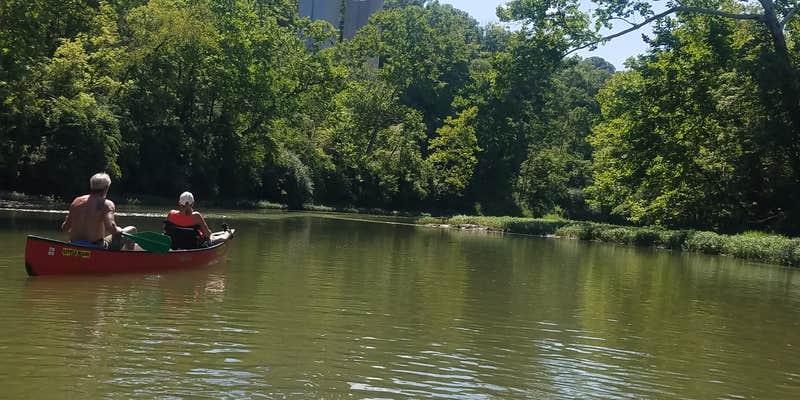 Camper submitted image from Morgan's Riverside Campground & Cabins