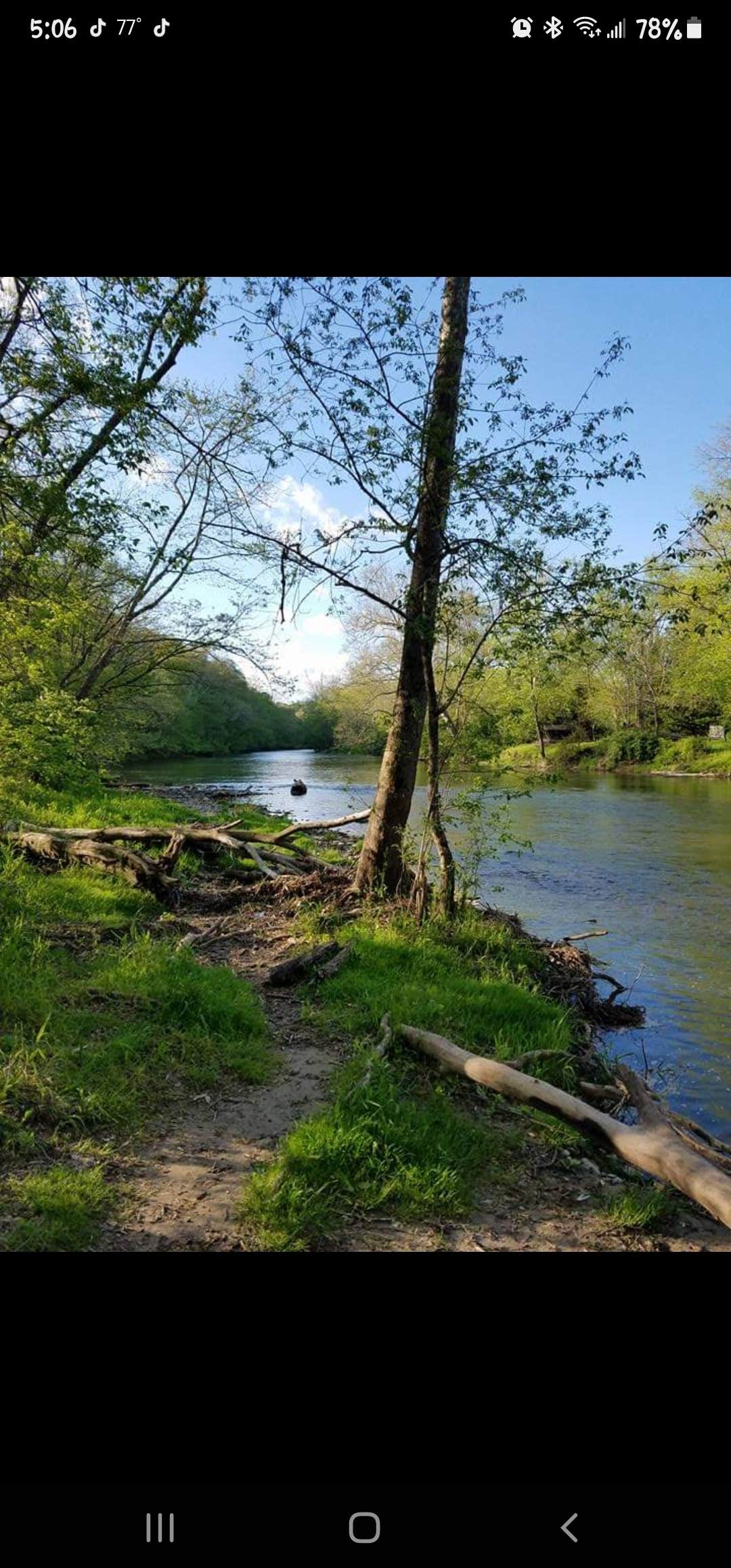 Camper-submitted photo at Morgan's Riverside Campground & Cabins near Blue Ash, OH