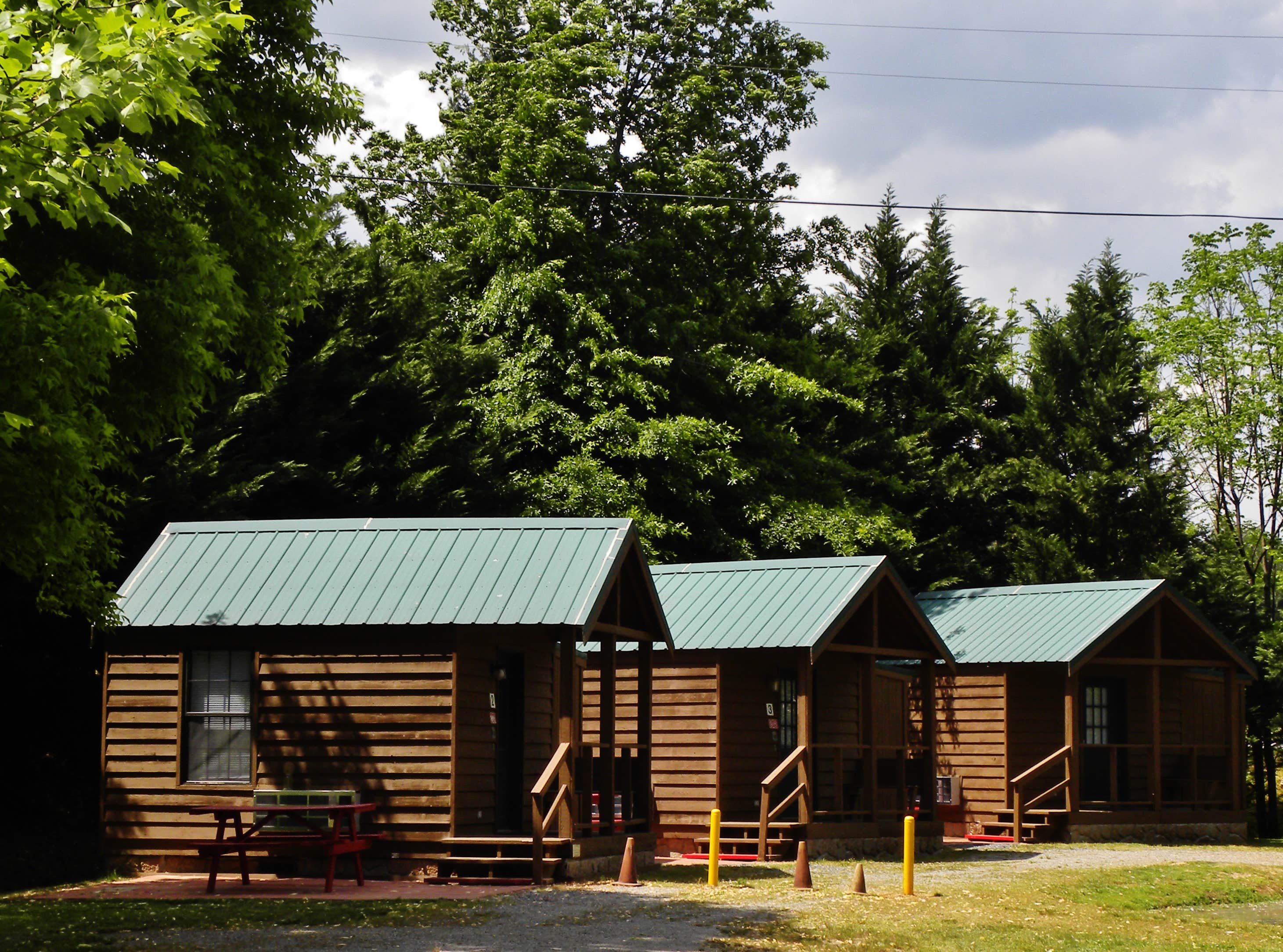 Myron C.'s photo of glamping accommodations at Pride RV Resort near Candler, NC
