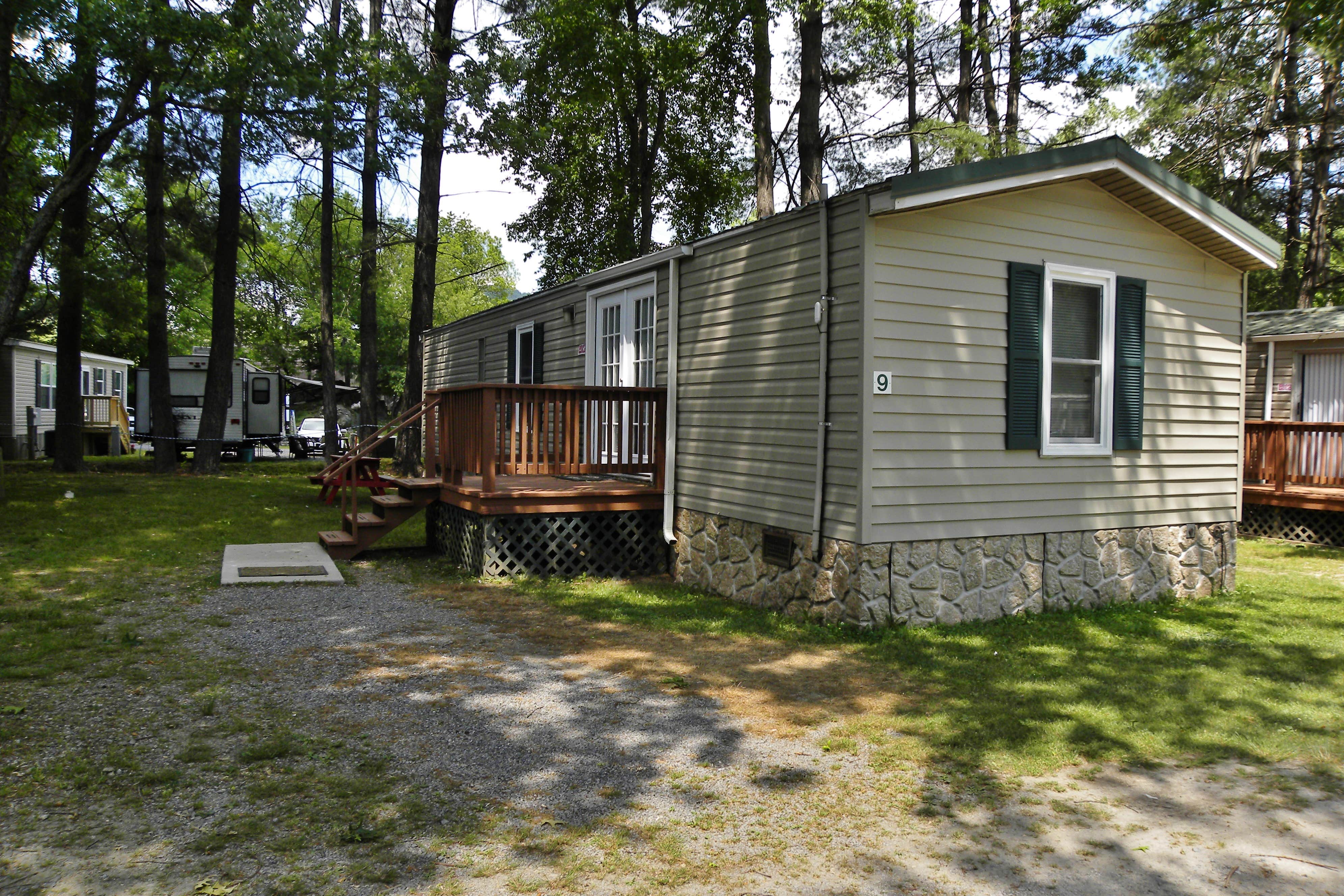 Myron C.'s photo of a cabin at Pride RV Resort near Balsam, NC