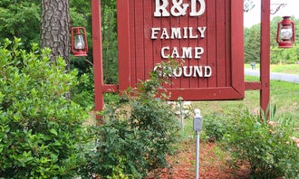 Camping near Naylor's Beach Campground Inc: R & D Family Campground, Milford, Virginia