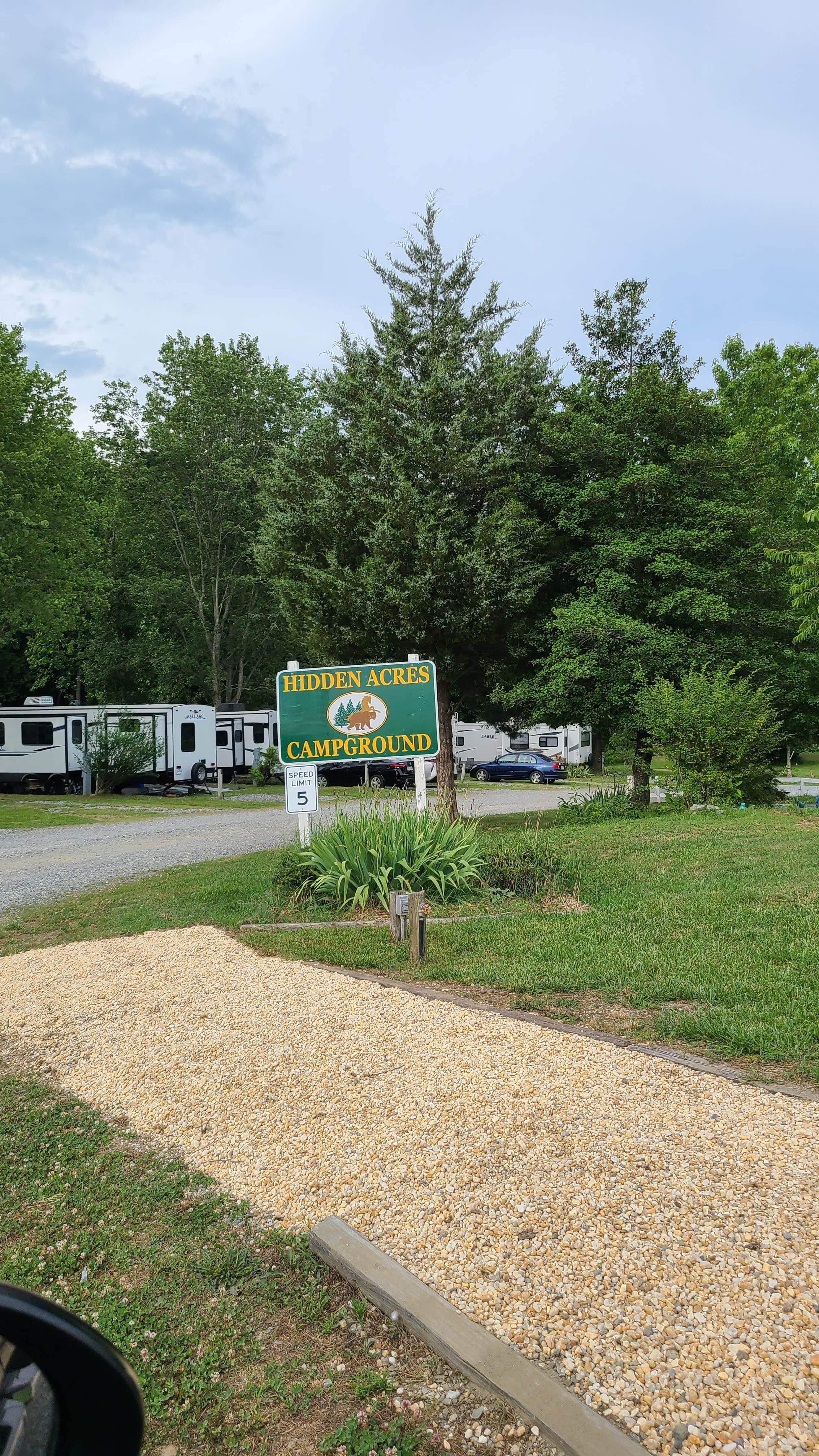 Jacob S.'s photo of rv camping at Hidden Acres Campground near Ladysmith, VA