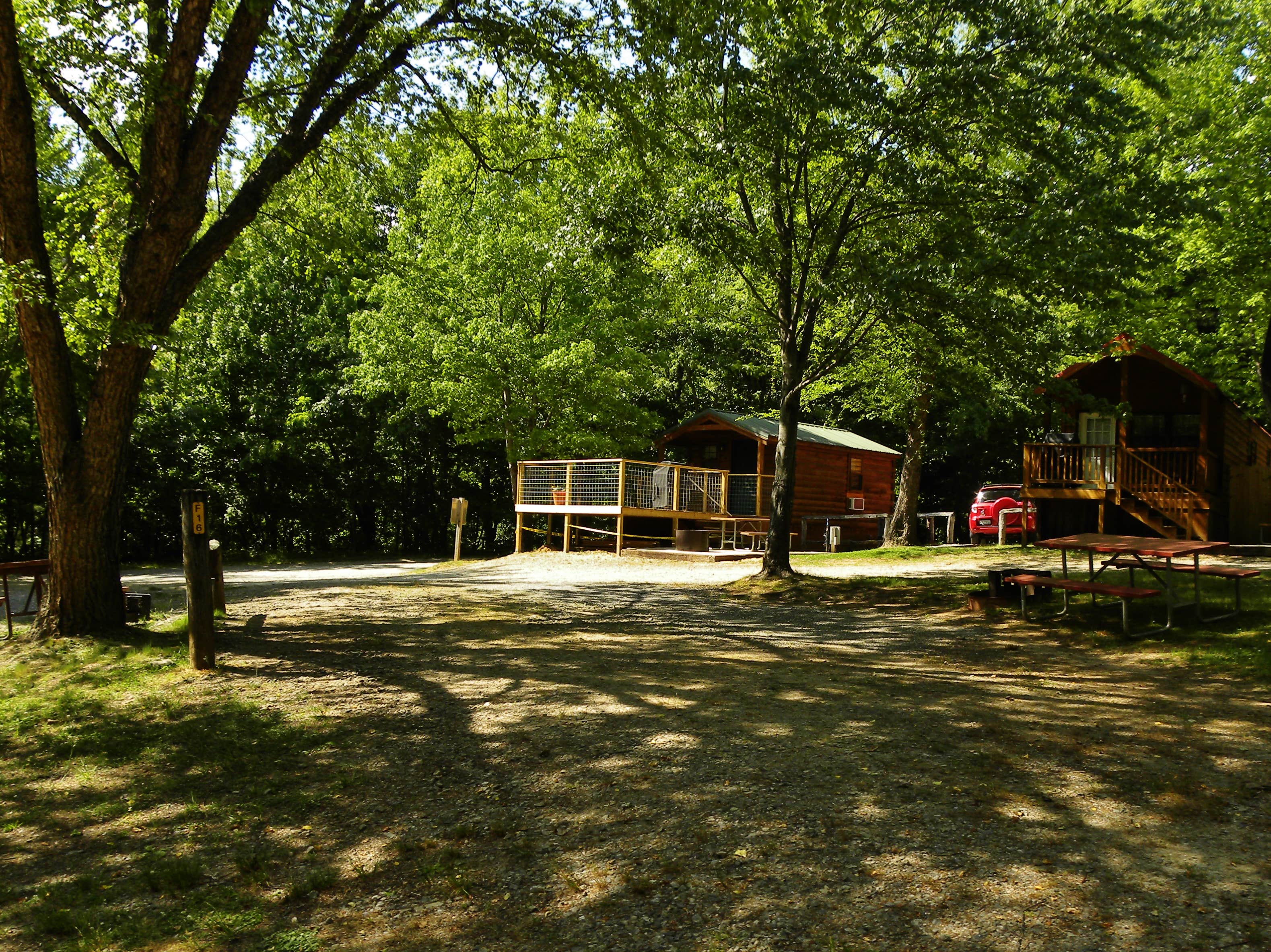 Myron C.'s photo of a cabin at Asheville West KOA near Balsam Grove, NC