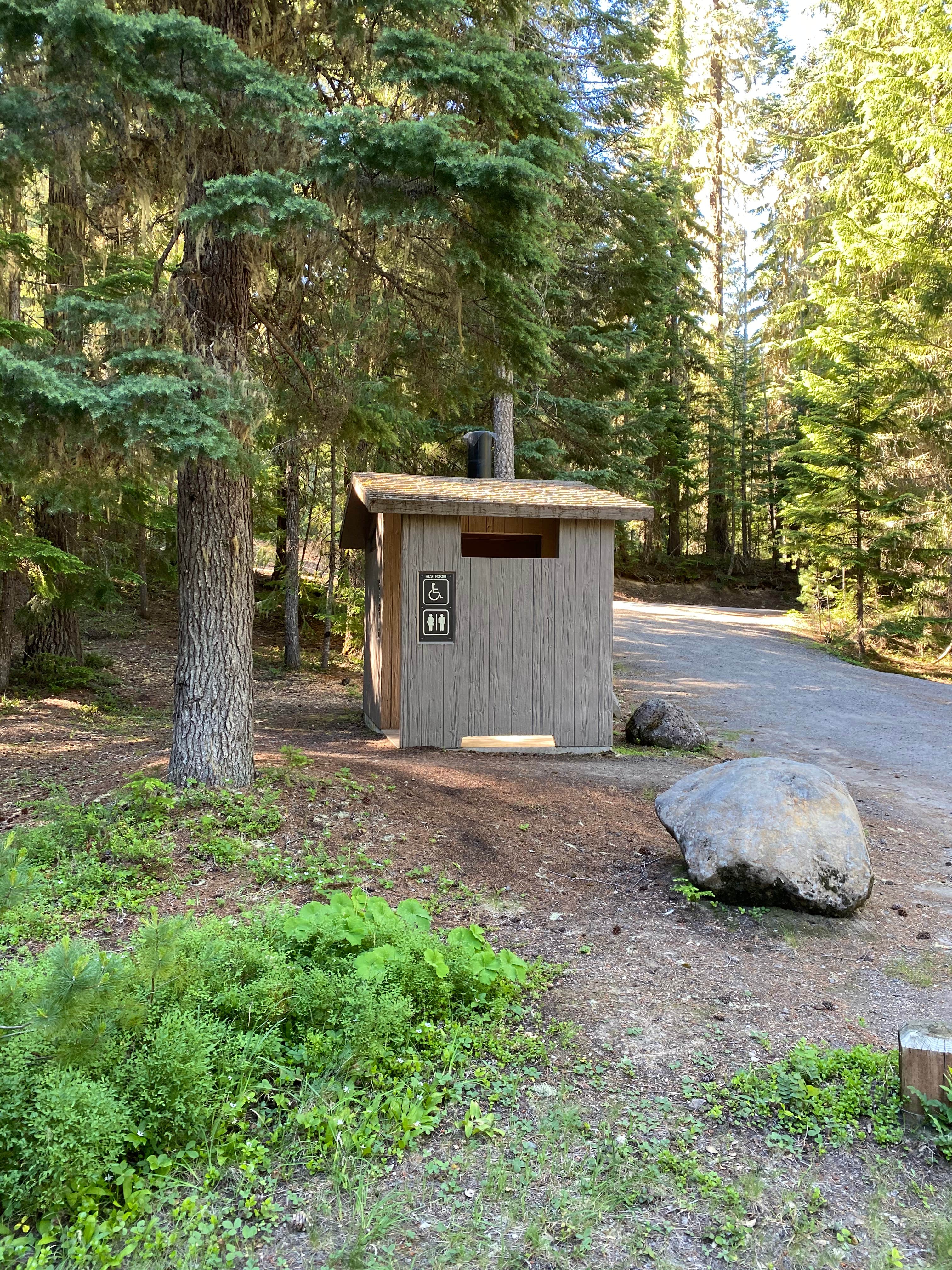 Camper submitted image from Clearwater Falls Campground - 1